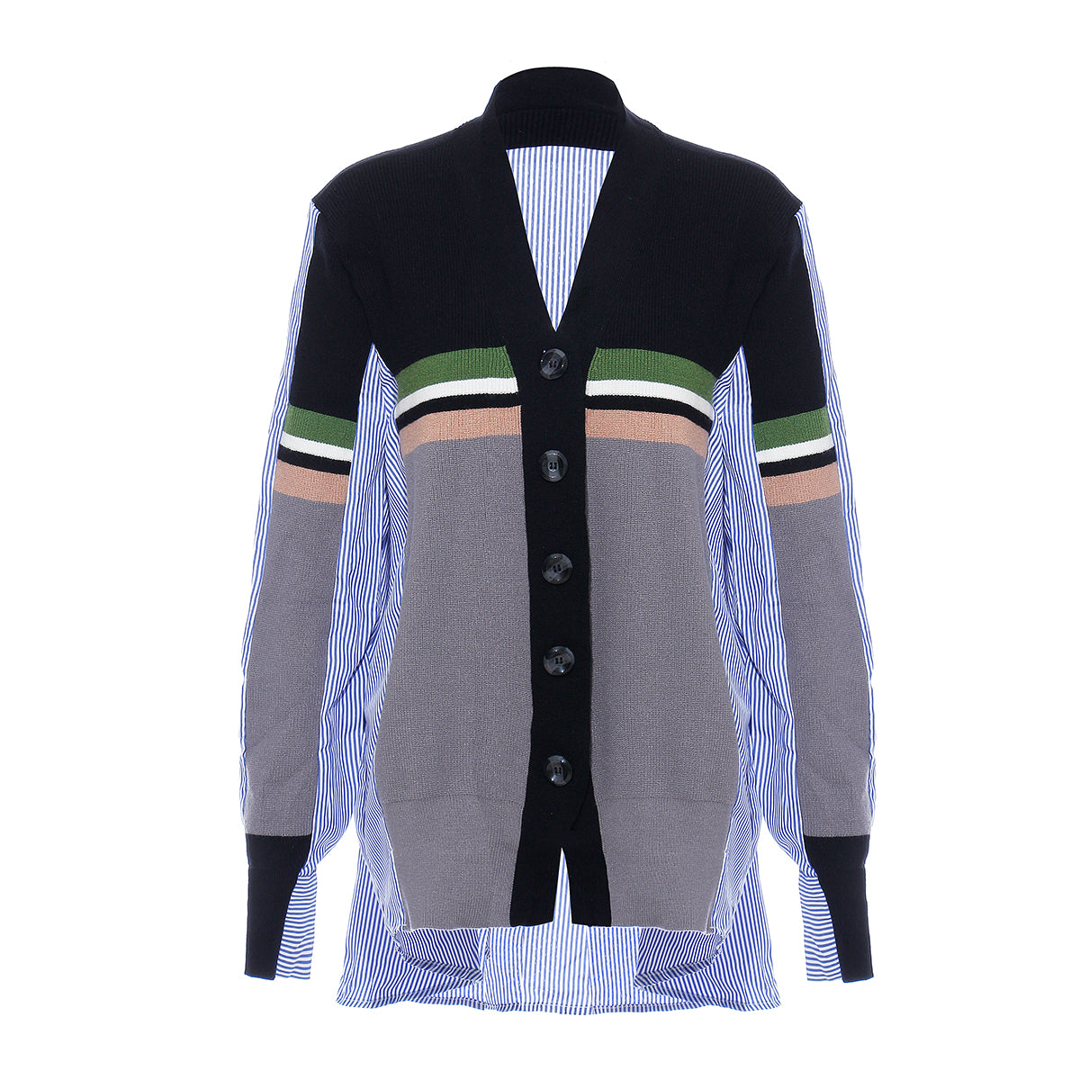 2023 Women's Sweater + Striped Cardigan - Anchored Shop