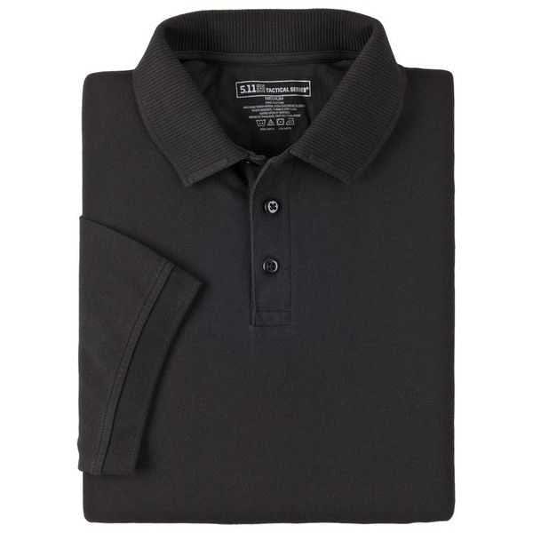 5.11 Black Polo - Short Sleeve