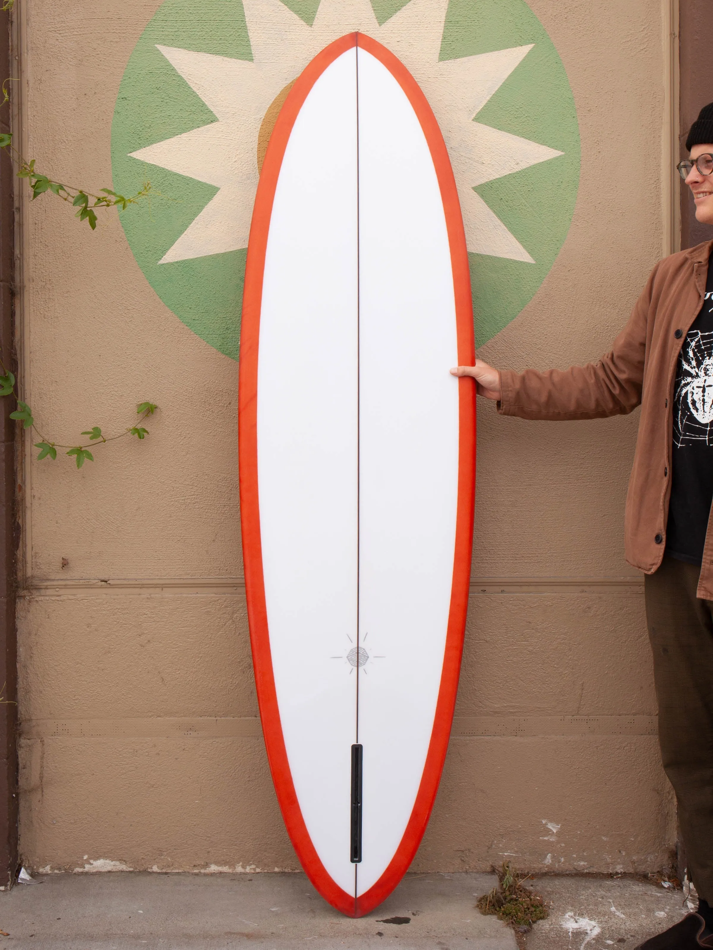 6'8 Alex Lopez Single Fin surfboard