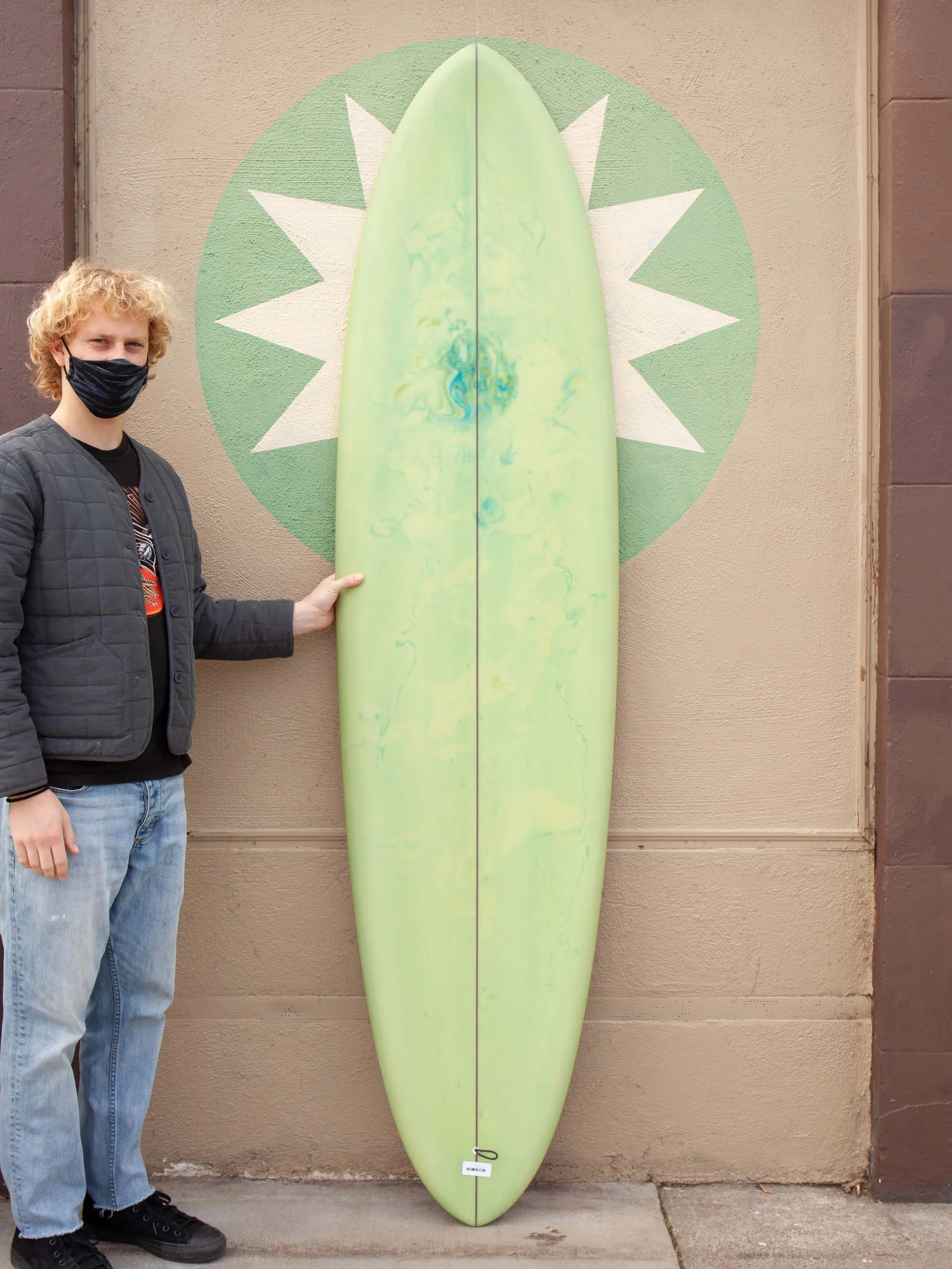 7'6 Alex Lopez Single Fin surfboard