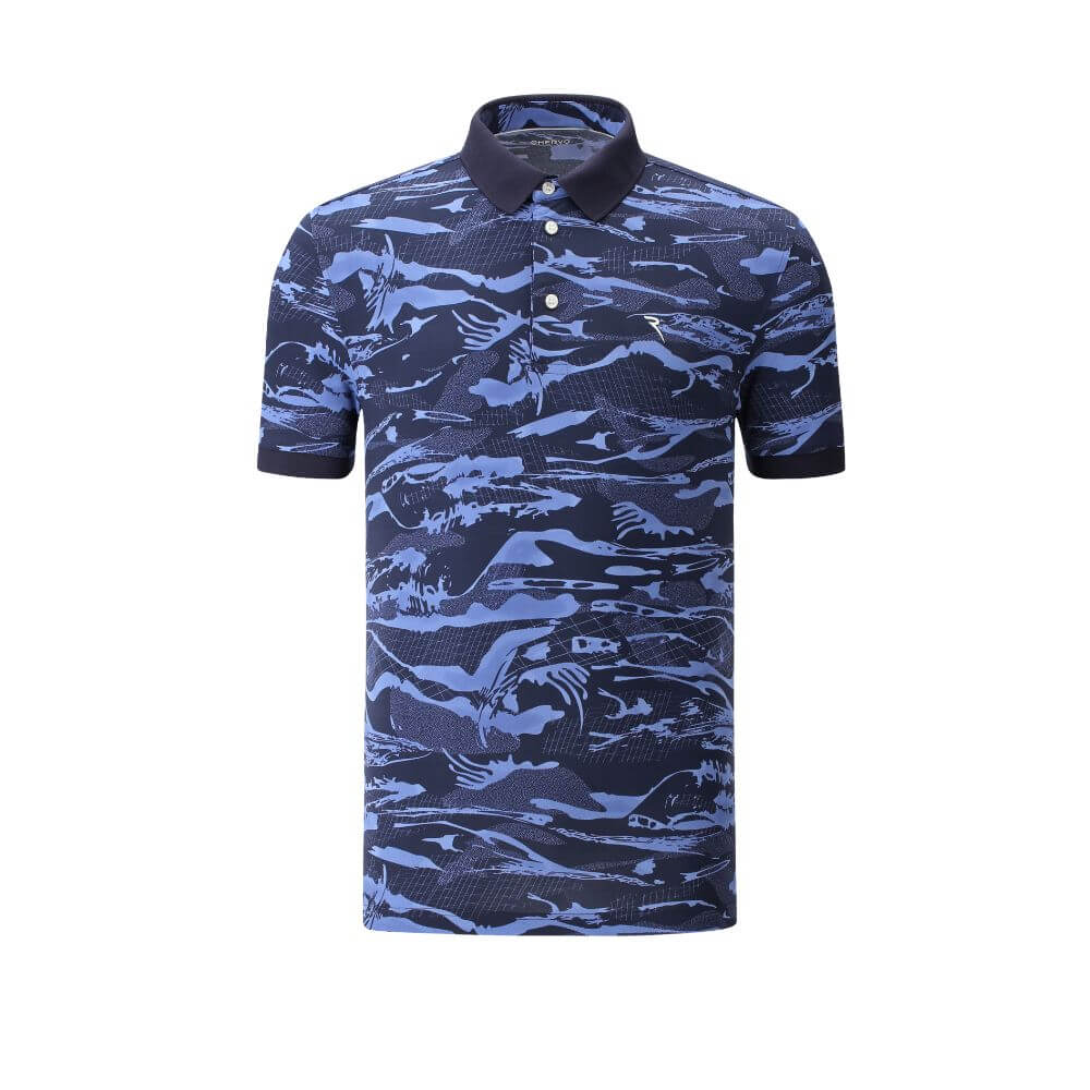 ABRIGO | Eco-Friendly Printed Polo with Sunblock