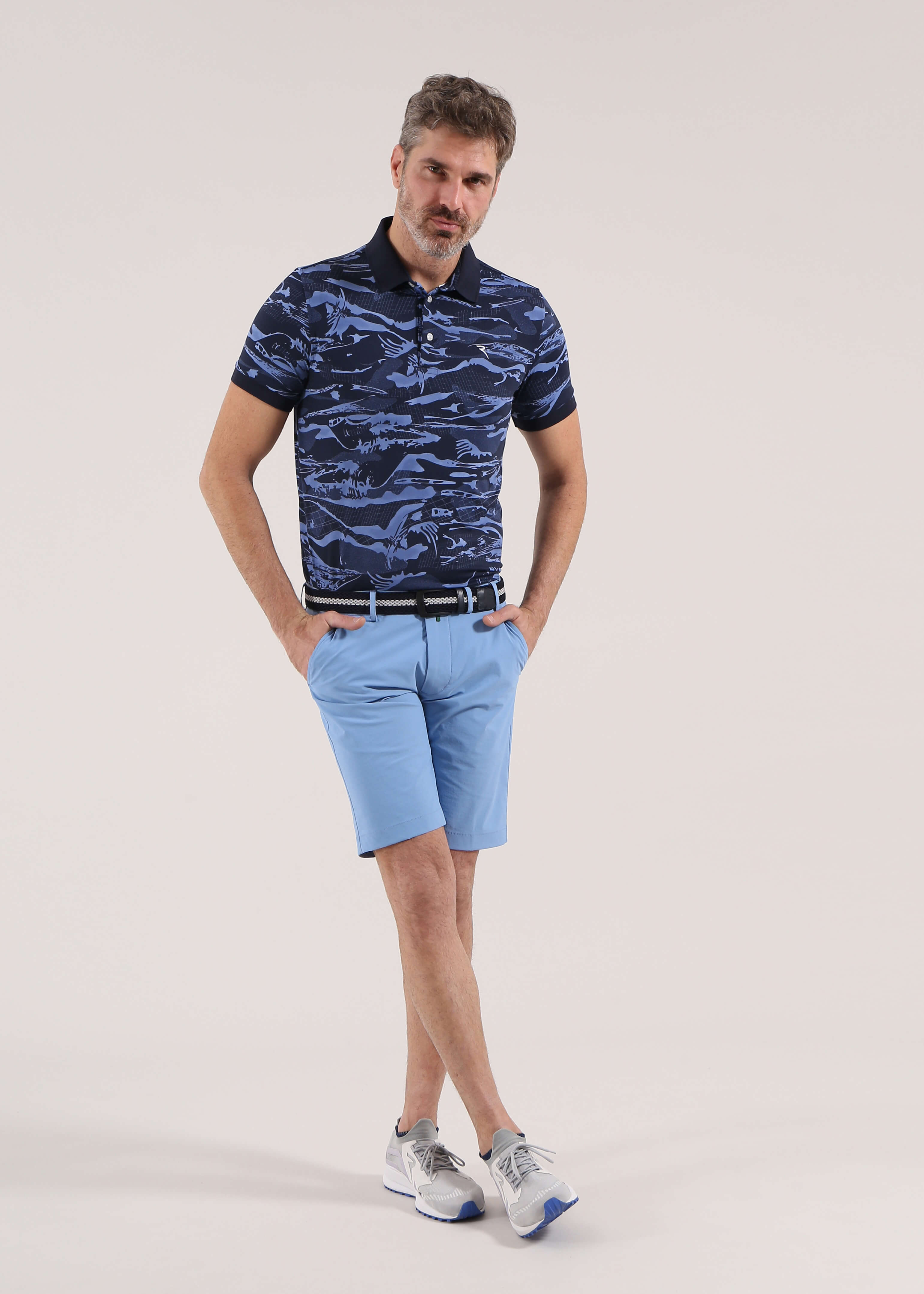 ABRIGO | Eco-Friendly Printed Polo with Sunblock