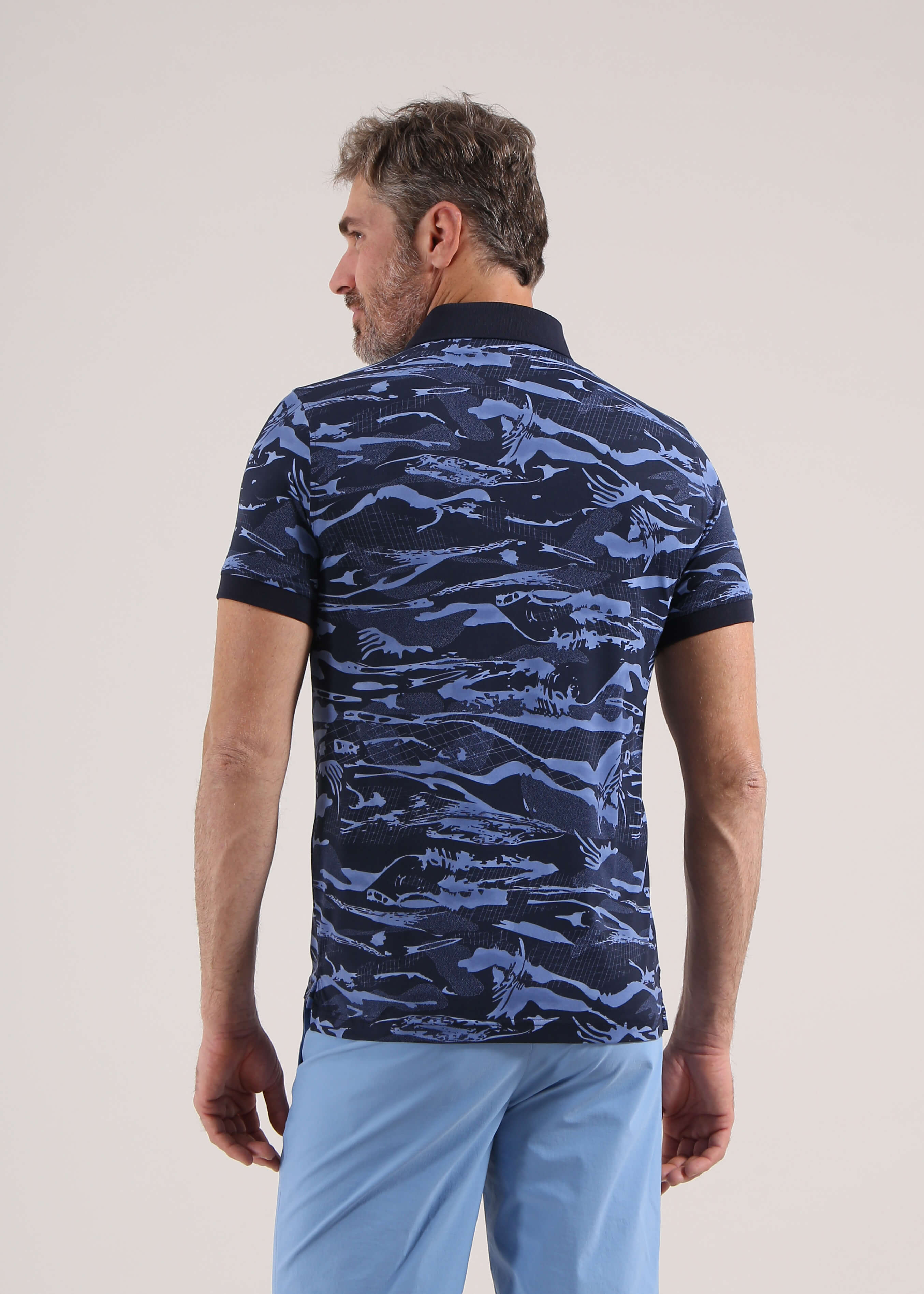 ABRIGO | Eco-Friendly Printed Polo with Sunblock