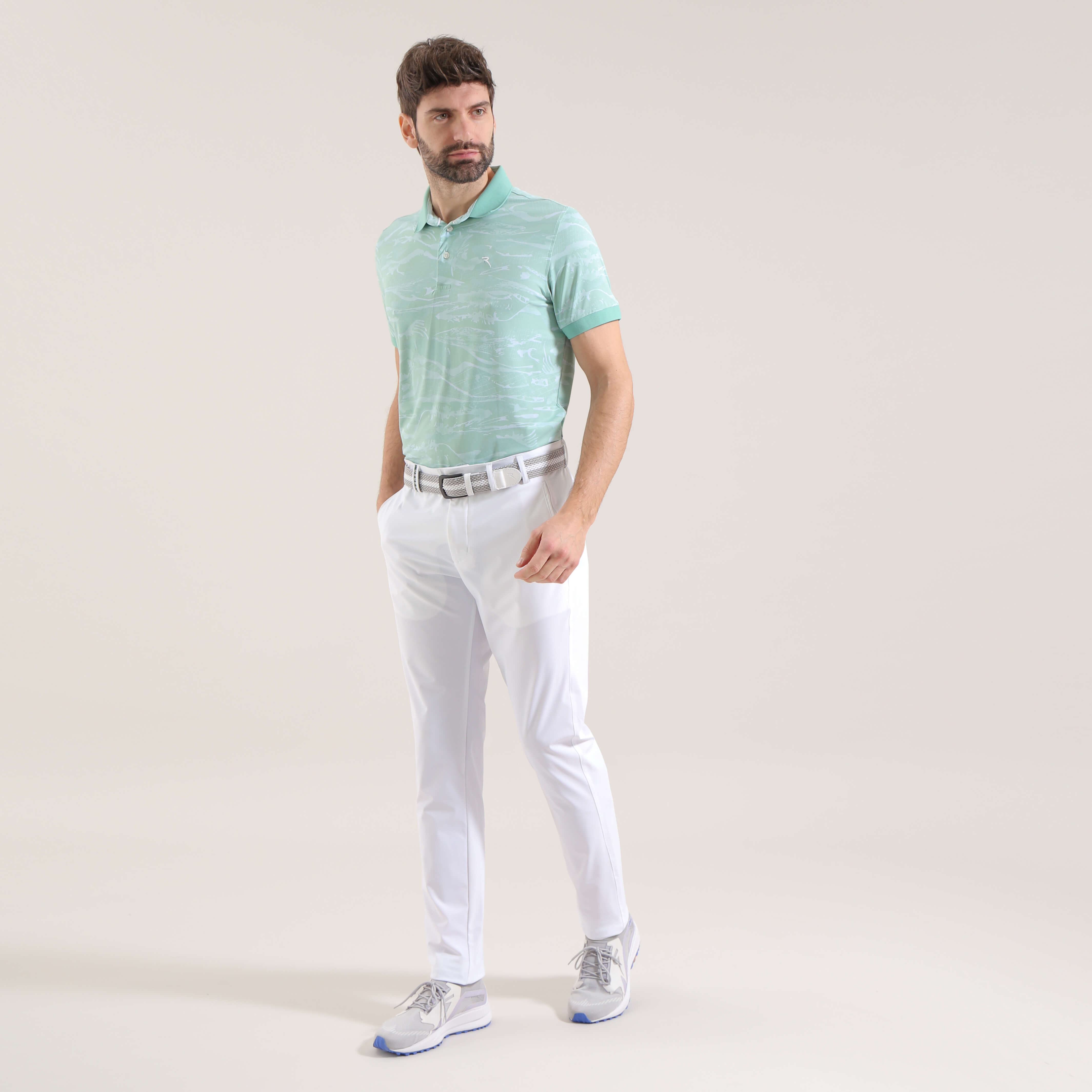 ABRIGO | Eco-Friendly Printed Polo with Sunblock