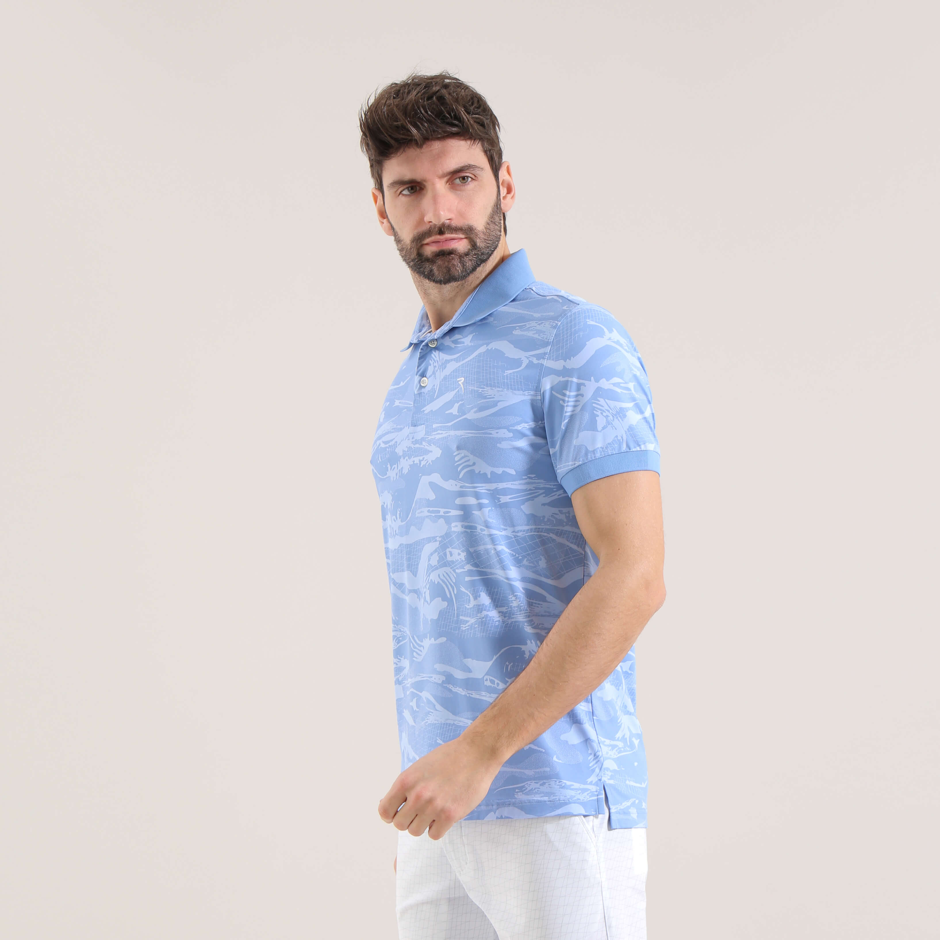 ABRIGO | Eco-Friendly Printed Polo with Sunblock