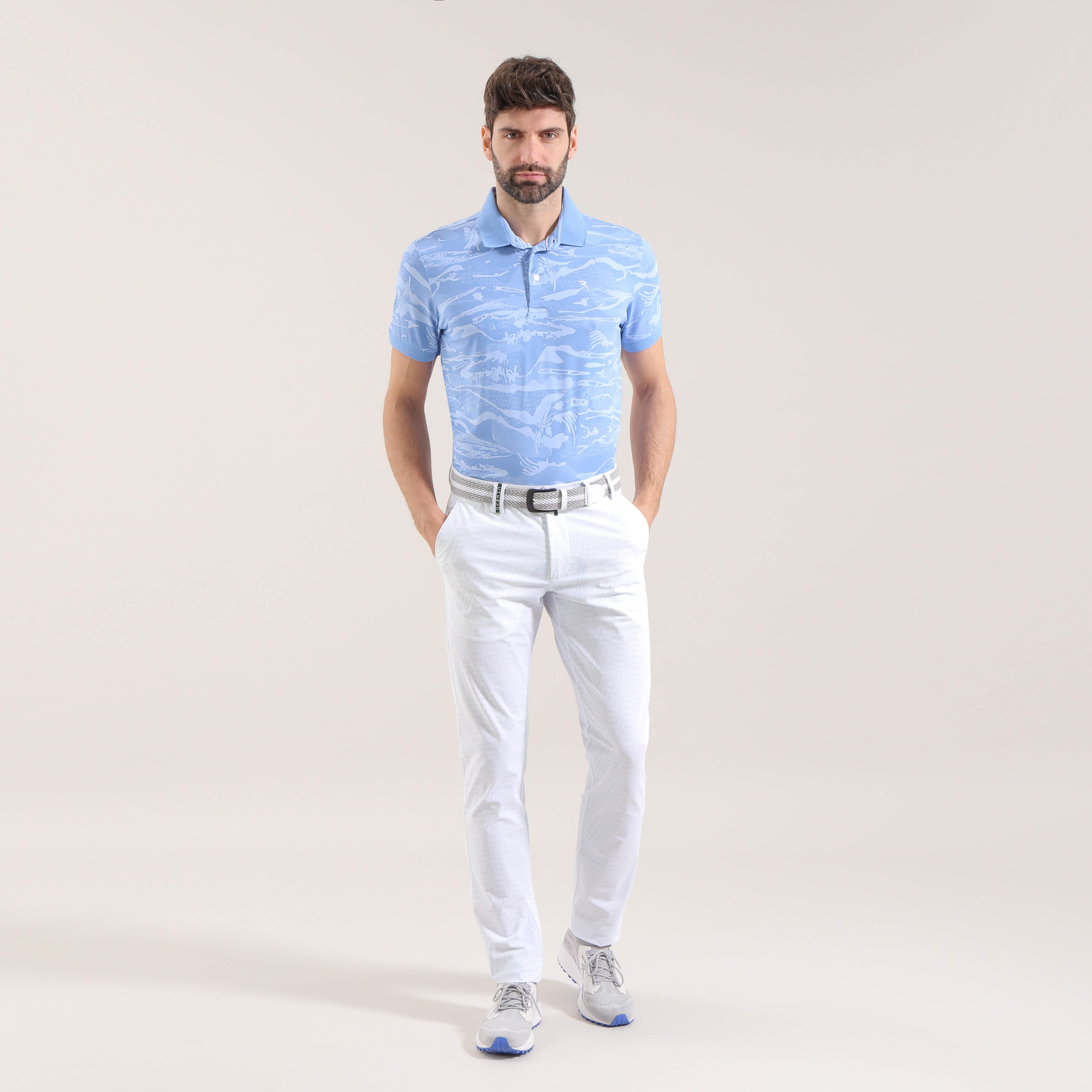 ABRIGO | Eco-Friendly Printed Polo with Sunblock