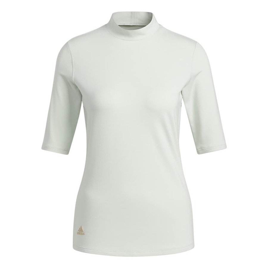 Adidas Ladies Essential Mock Polo Shirt - Green