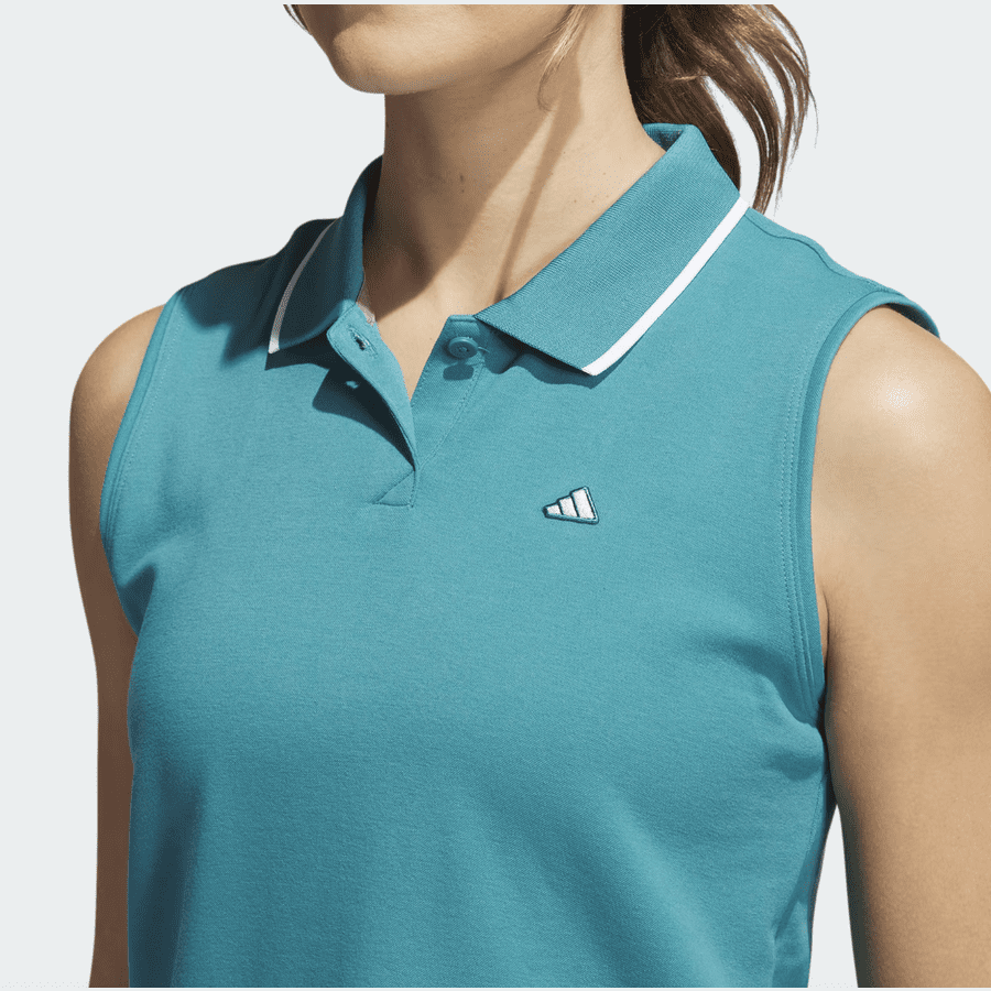 Adidas Ladies Golf Polo Shirt - Turquoise