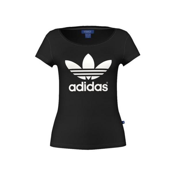 Adidas Originals Black Trefoil Tee G76739