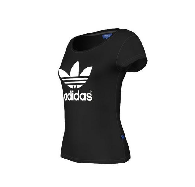 Adidas Originals Black Trefoil Tee G76739