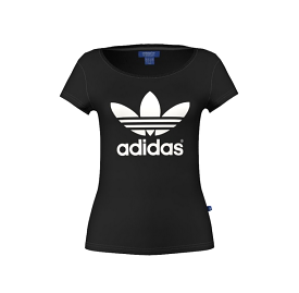 Adidas Originals Black Trefoil Tee G76739