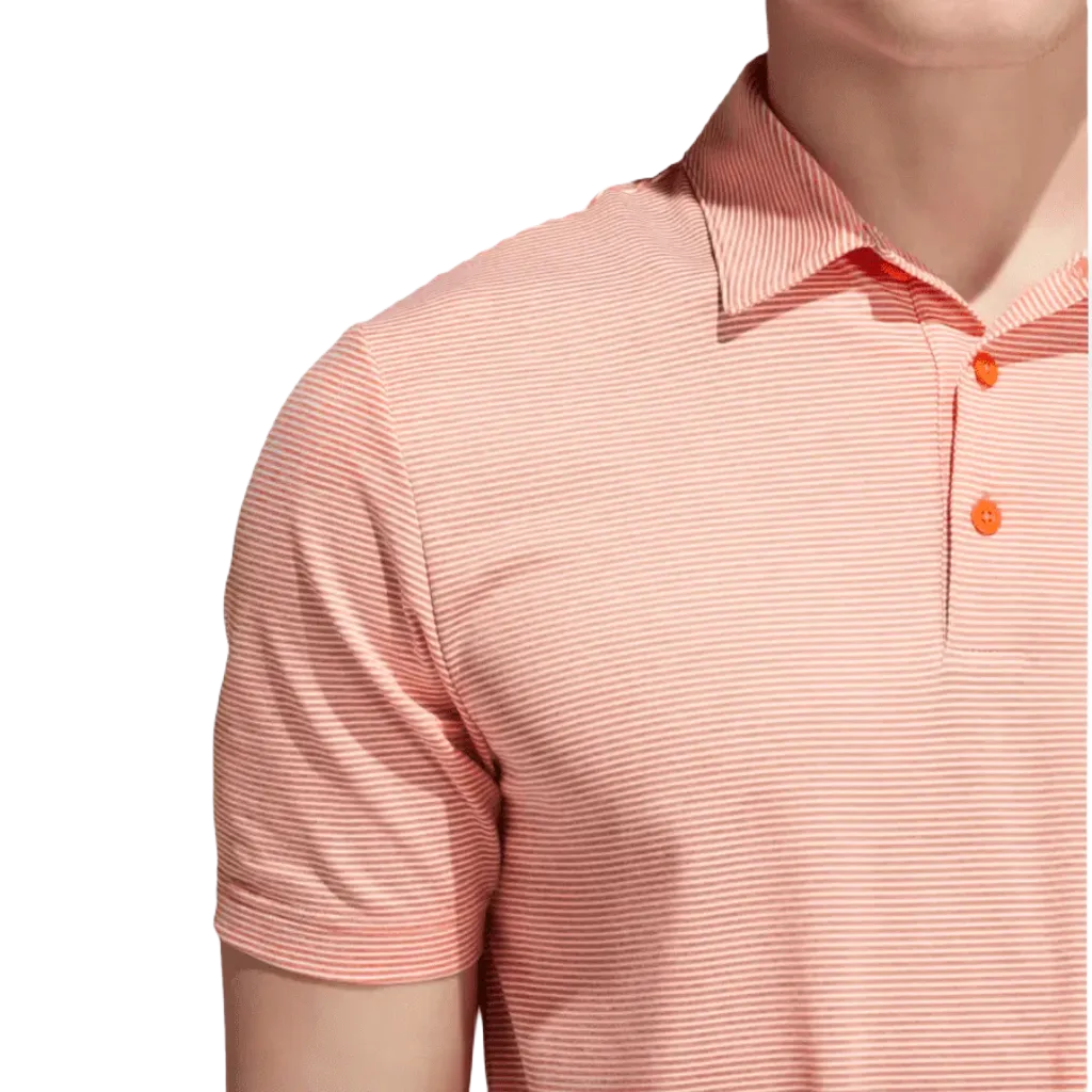 Adidas Polo Shirt with Ottoman Stripe