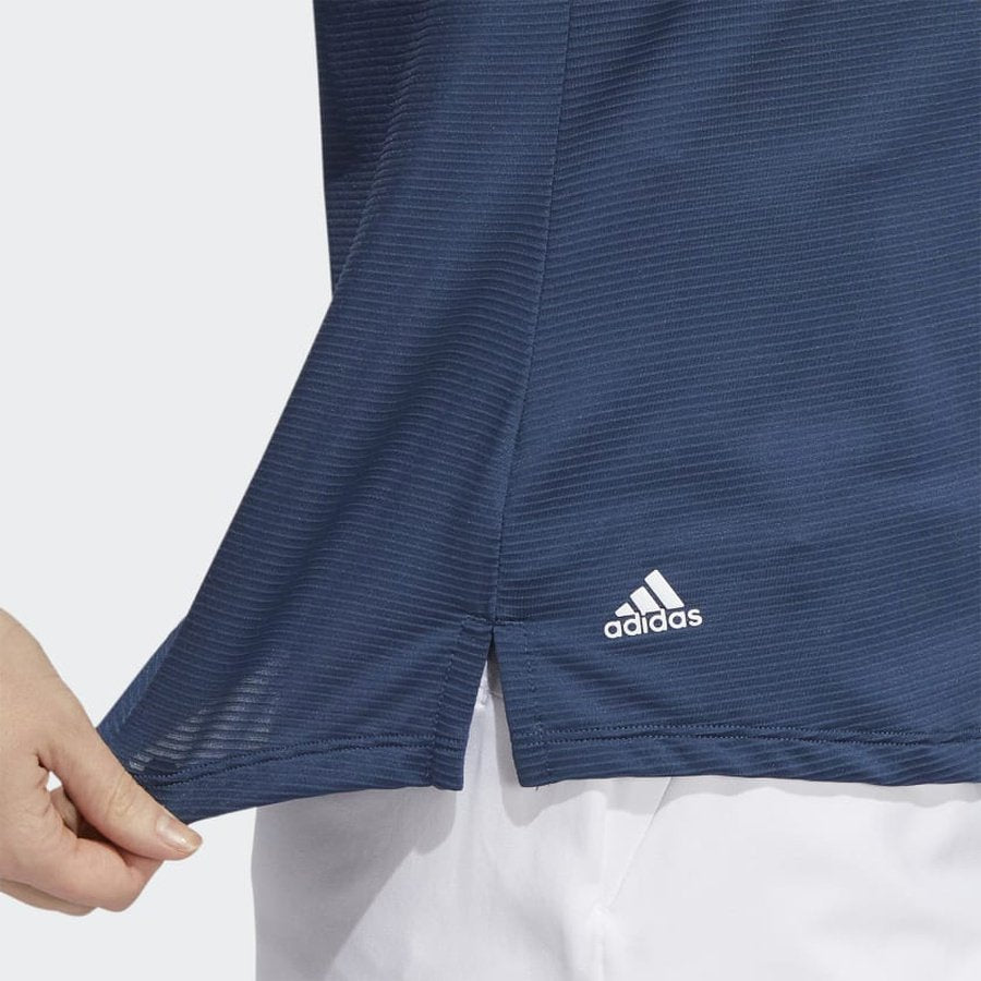 Adidas sleeveless polo shirt navy.