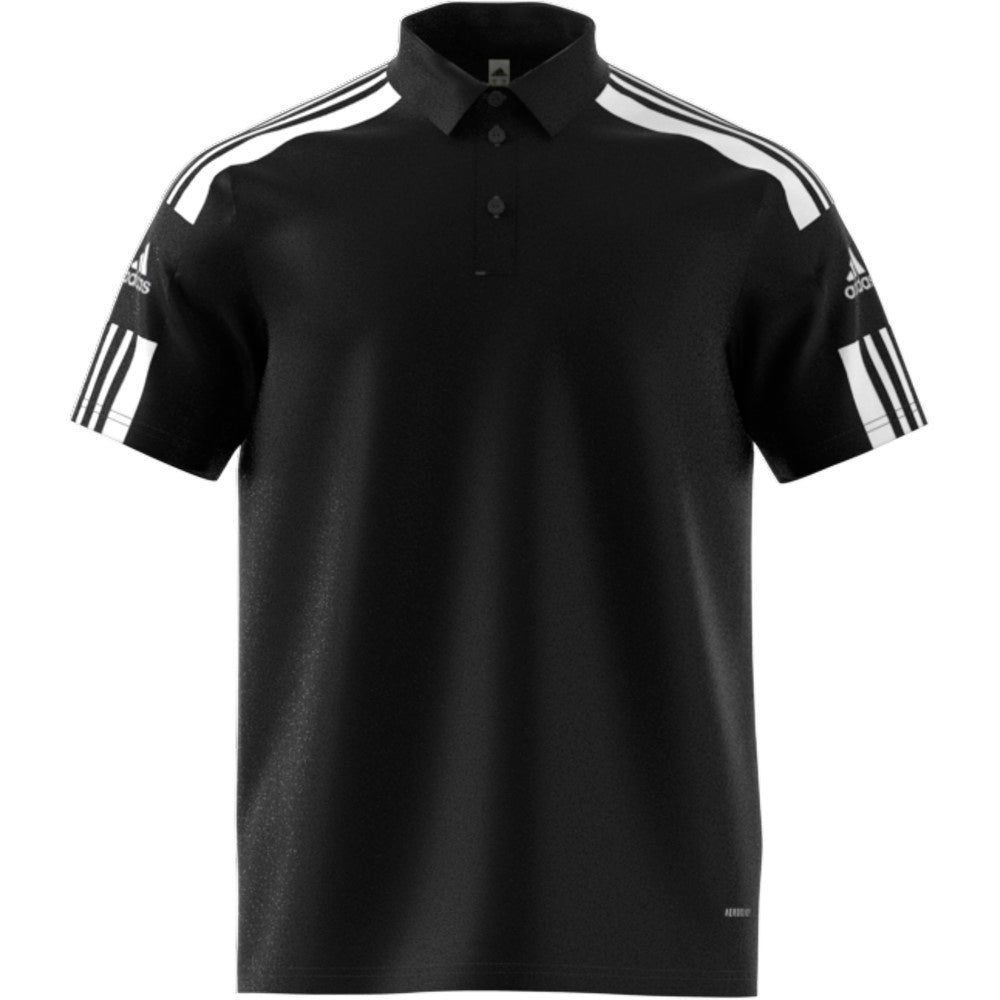 Adidas Squadra 21 Polo Shirt - Black/White