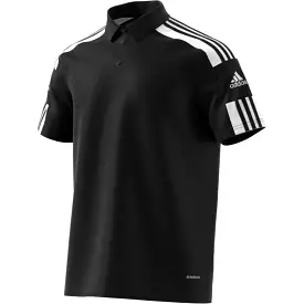 Adidas Squadra 21 Polo Shirt - Black/White