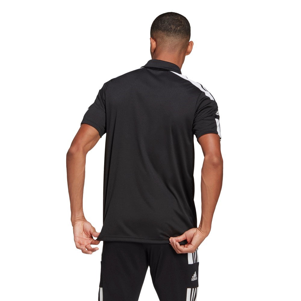 Adidas Squadra 21 Polo Shirt - Black/White