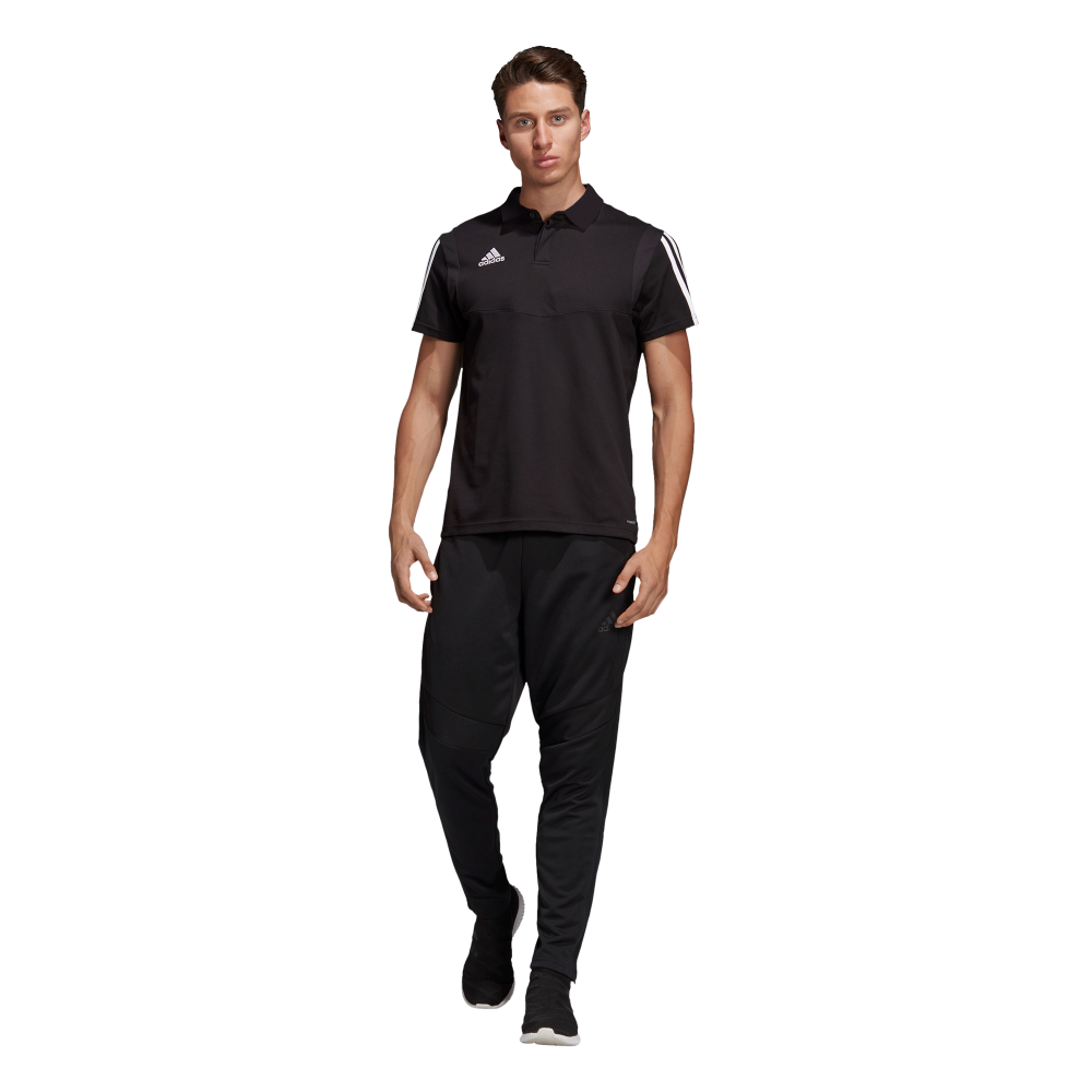 Adidas Tiro 19 Polo - Black/White