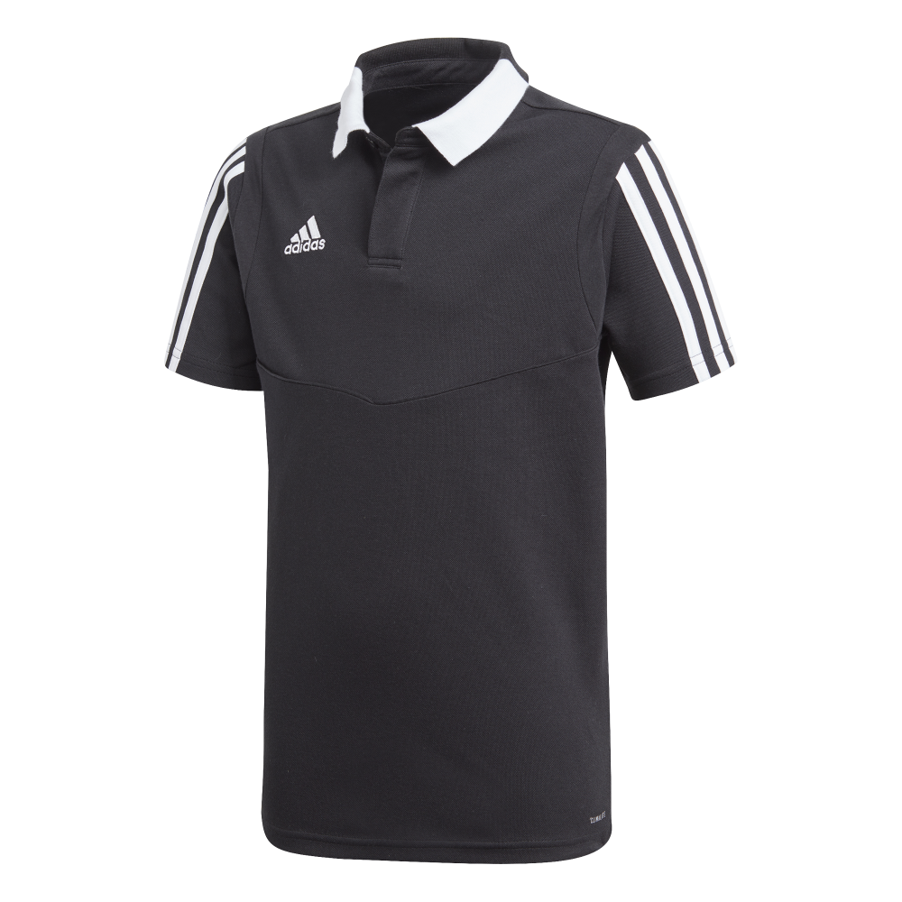 Adidas Tiro 19 Polo - Black/White.