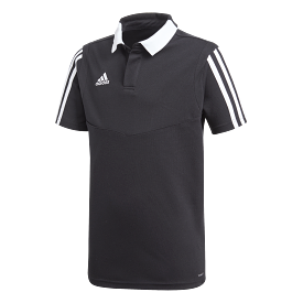 Adidas Tiro 19 Polo - Black/White.