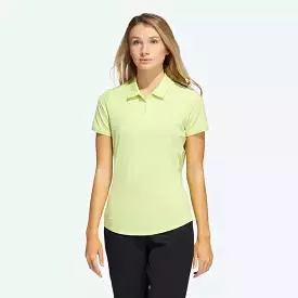 Adidas Women's Green Ultimate365 Solid Polo Shirt.