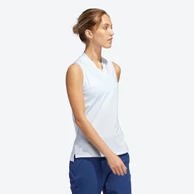 Adidas Women's Sleeveless Polo Shirt - Crossover Design