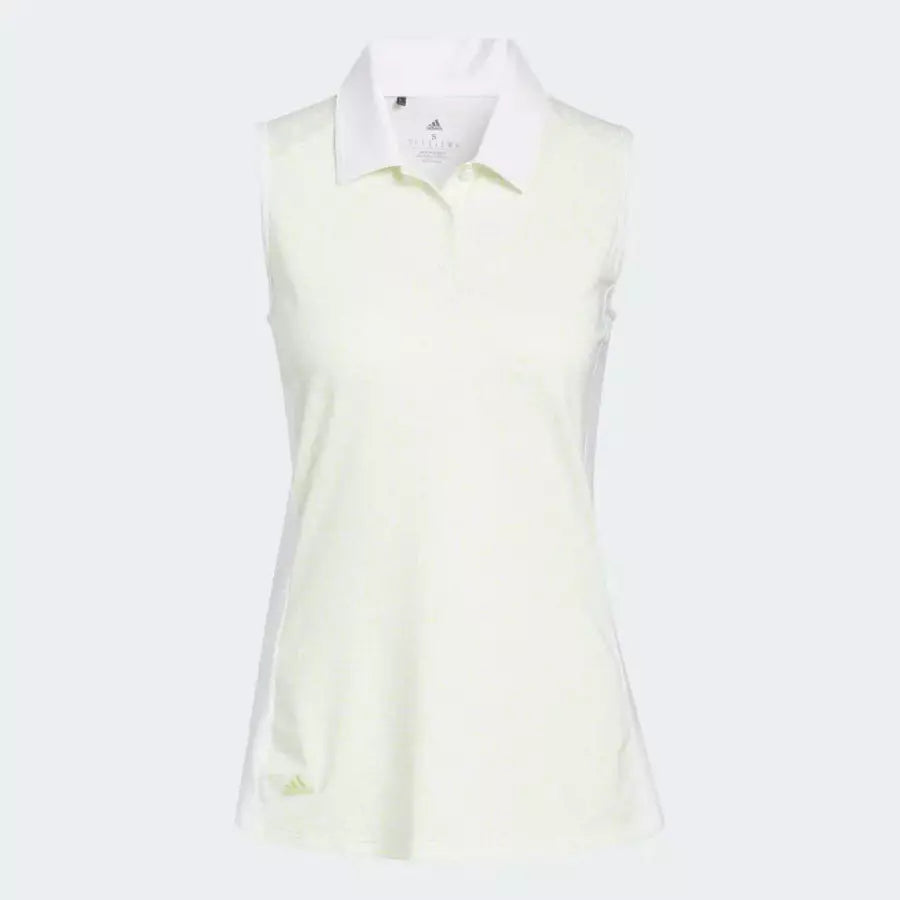 Adidas Women's Sleeveless Polo White