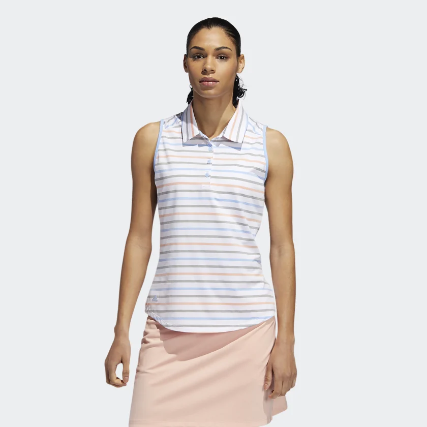 Adidas Women's Ultimate365 Stripe Polo