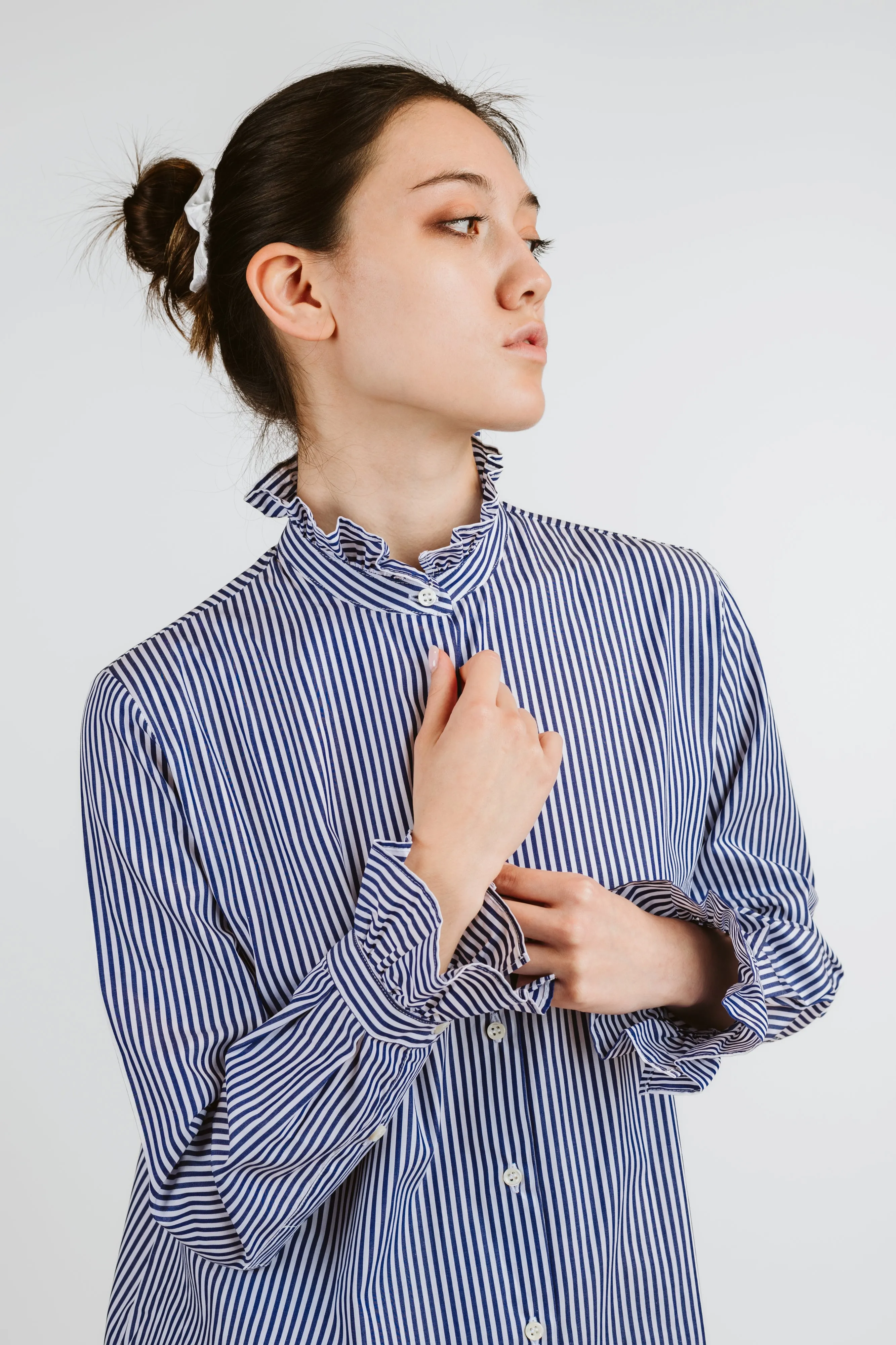 Alex Oversized Blue Stripe Shirt