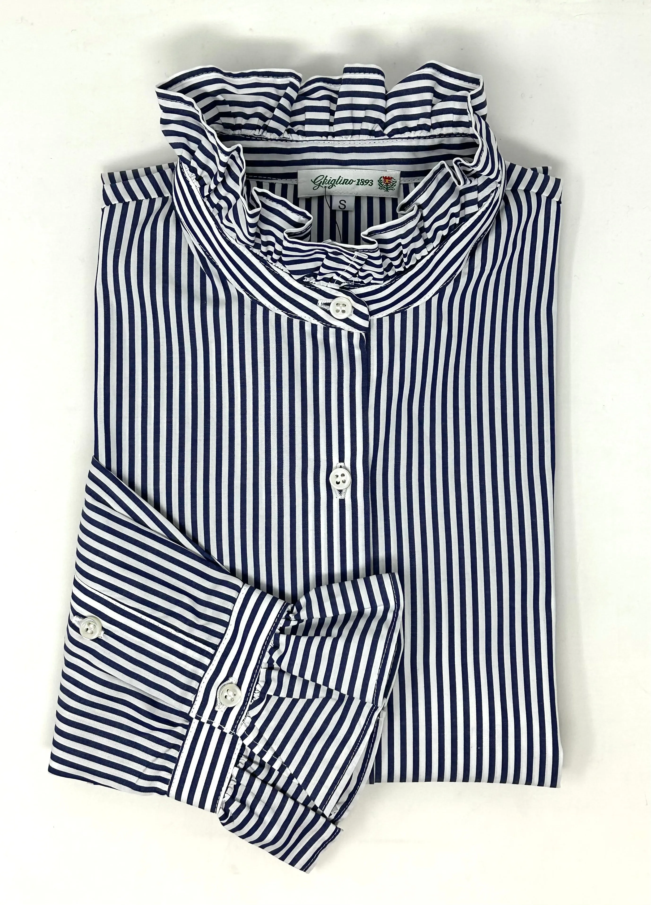 Alex Oversized Blue Stripe Shirt