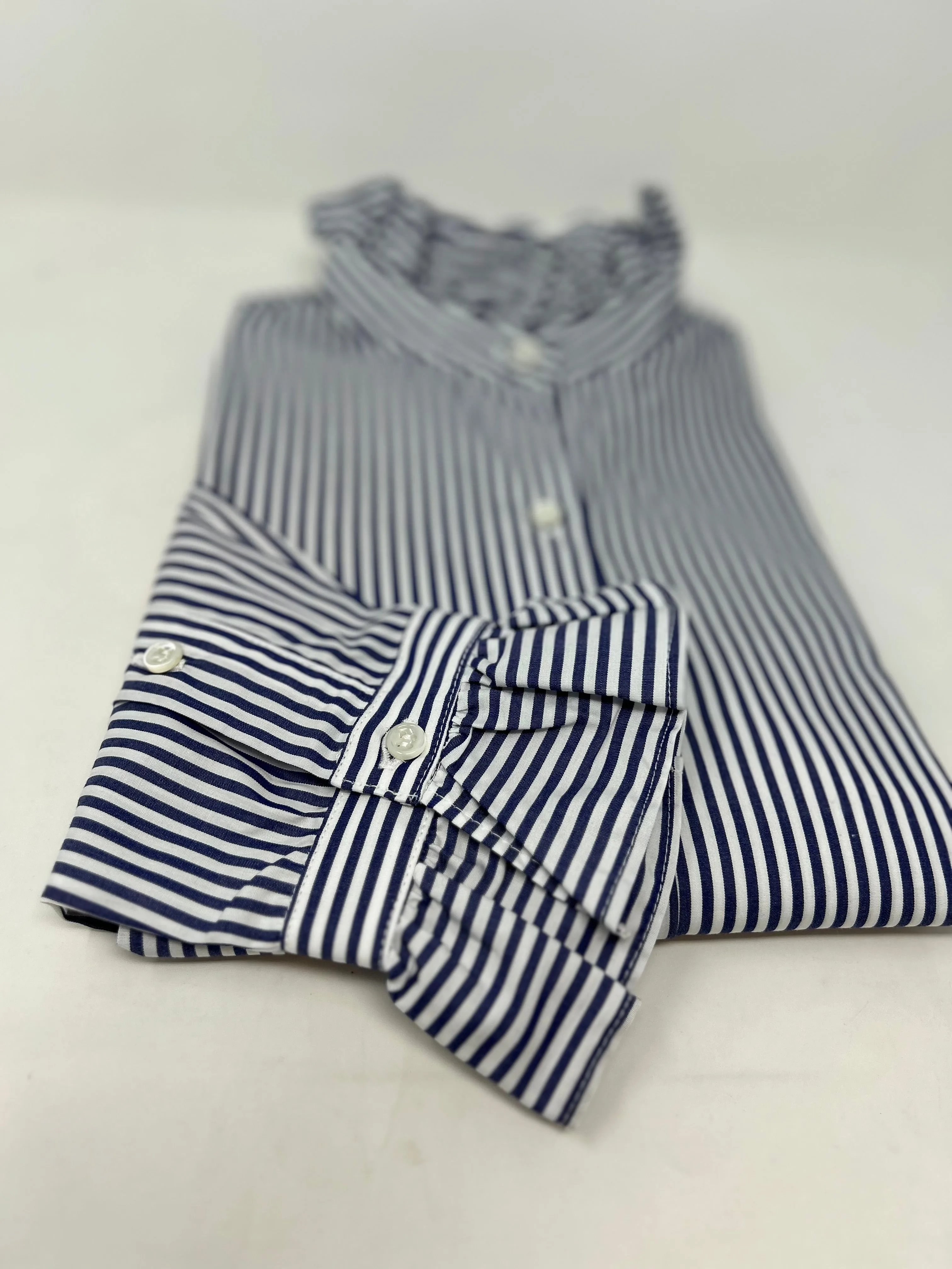 Alex Oversized Blue Stripe Shirt