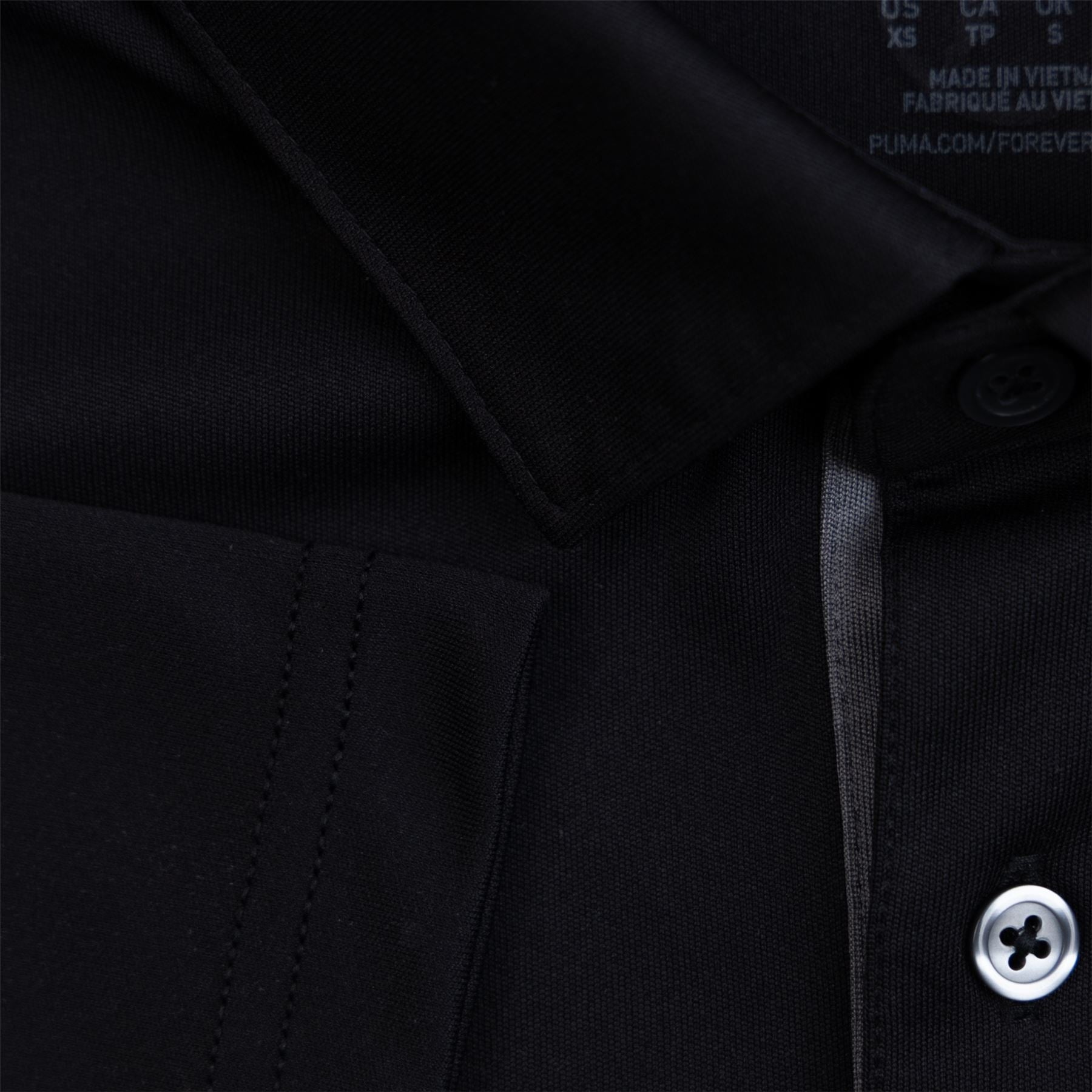 AP Pure Solid Polo Black - Buy summer season 2024 collection!