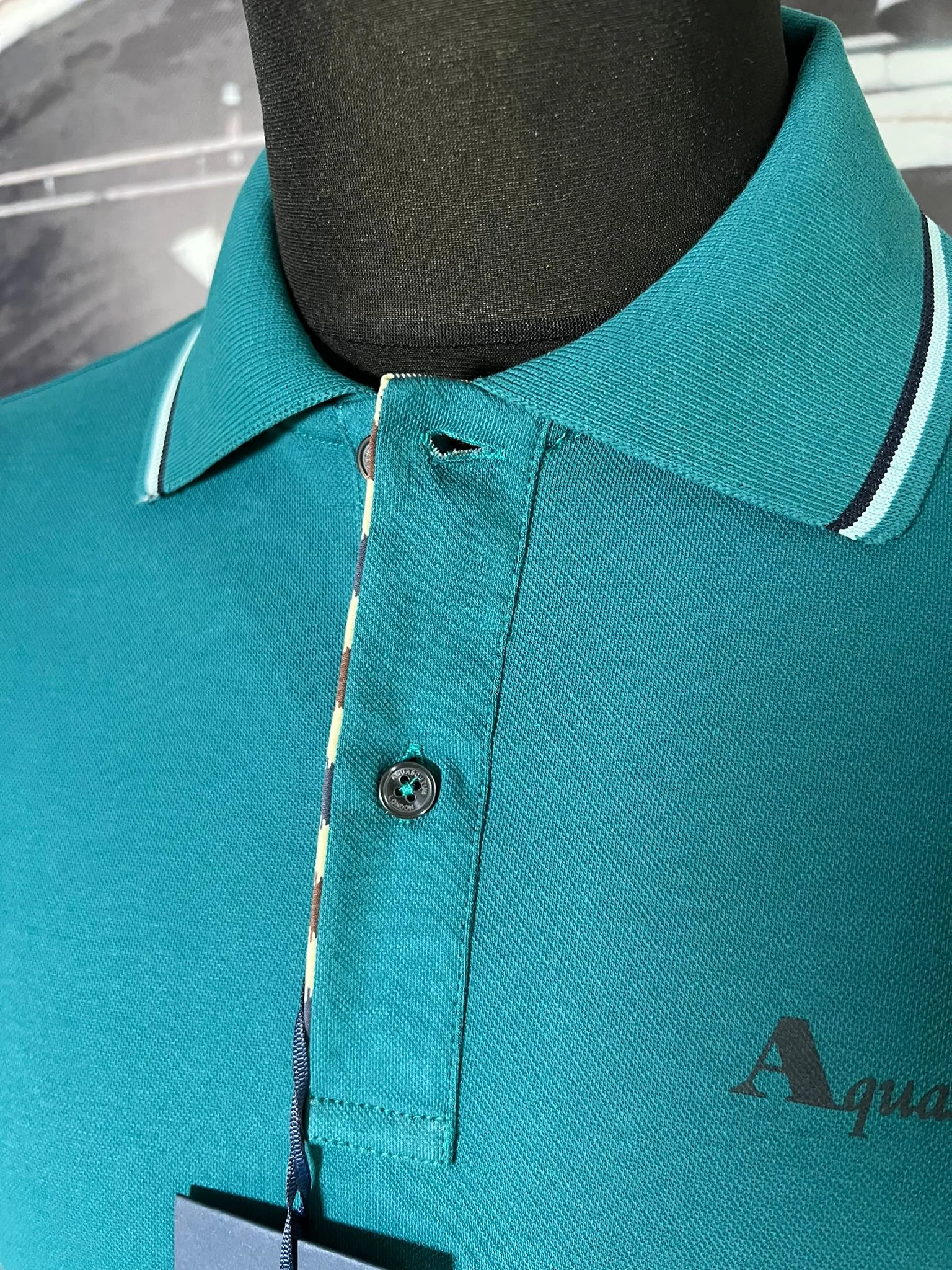 Short Sleeve Polo Shirt by Aquascutum