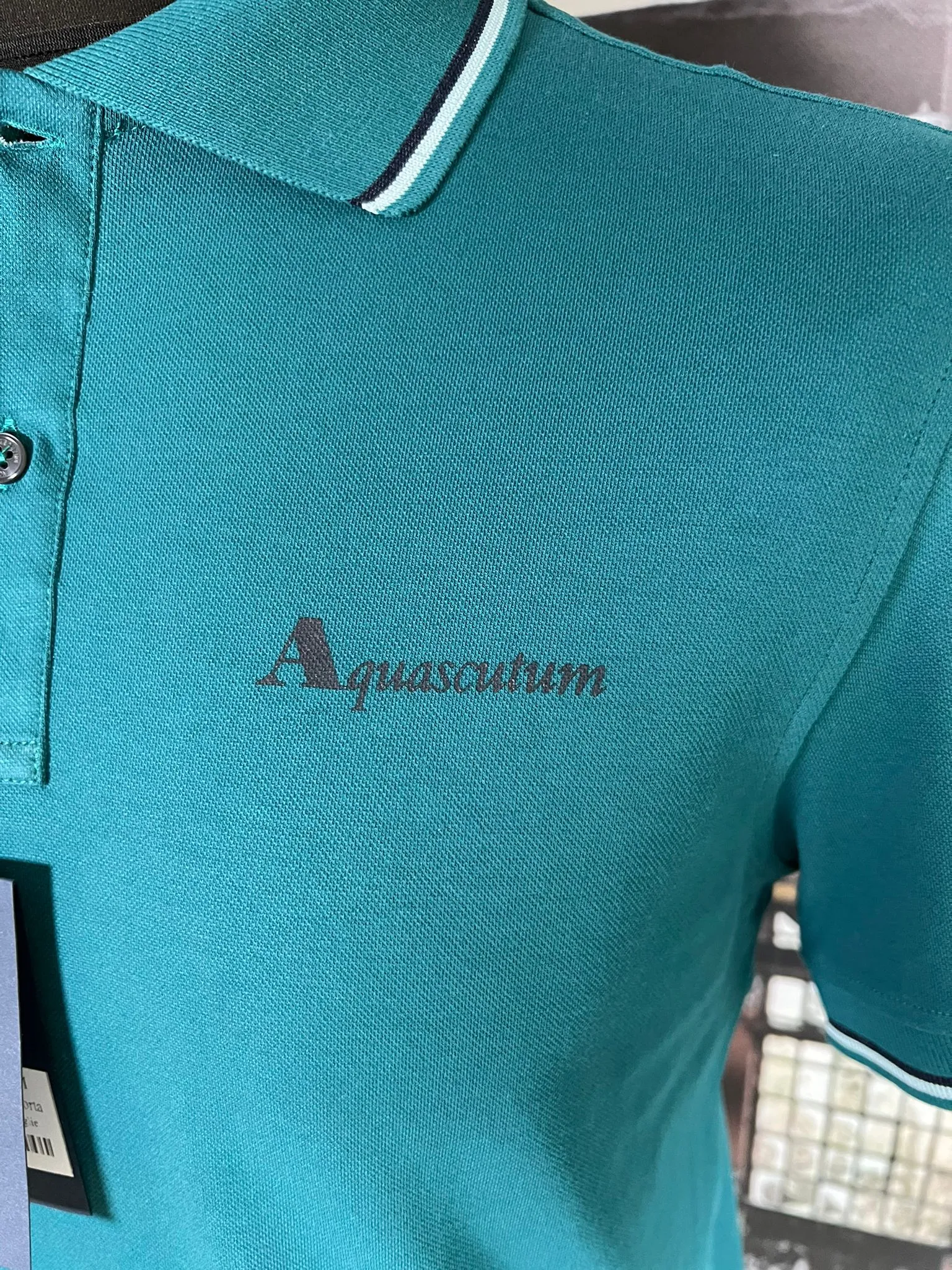 Short Sleeve Polo Shirt by Aquascutum