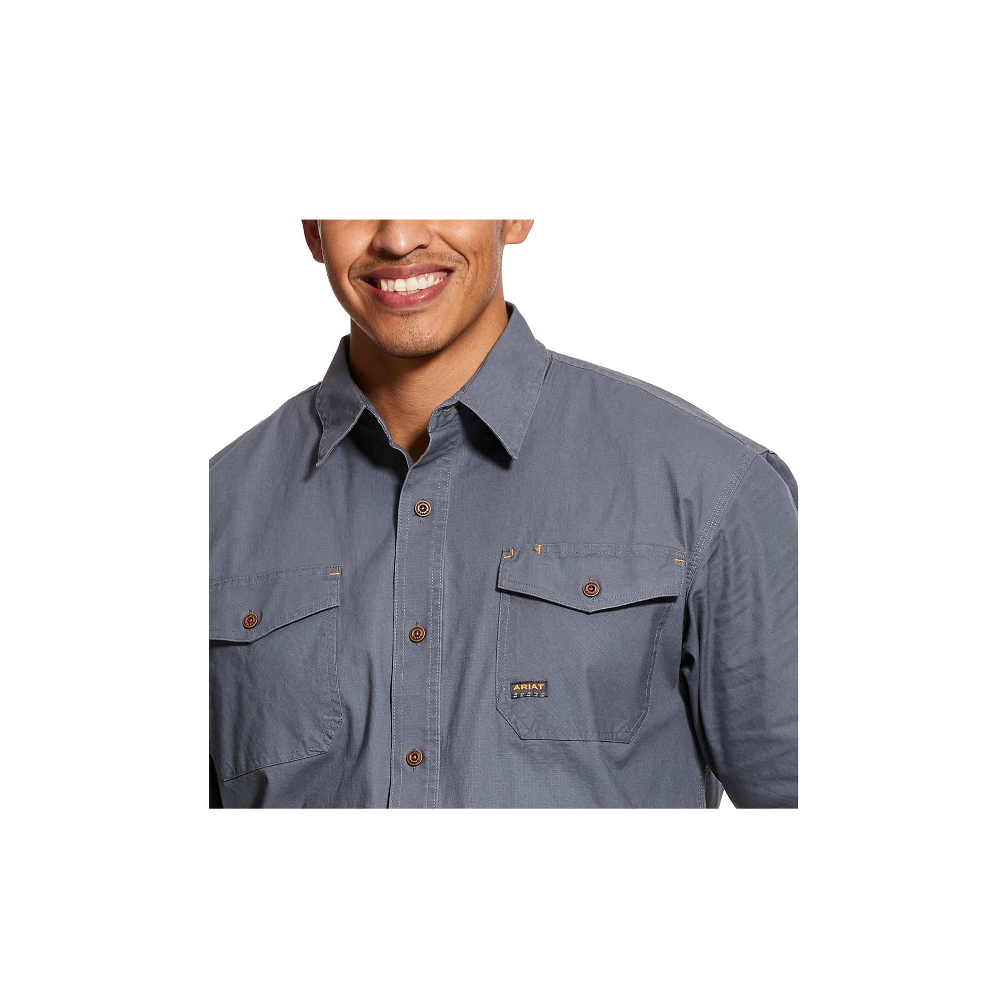 Ariat DuraStretch Work Shirt Steel - Made Tough Rebar