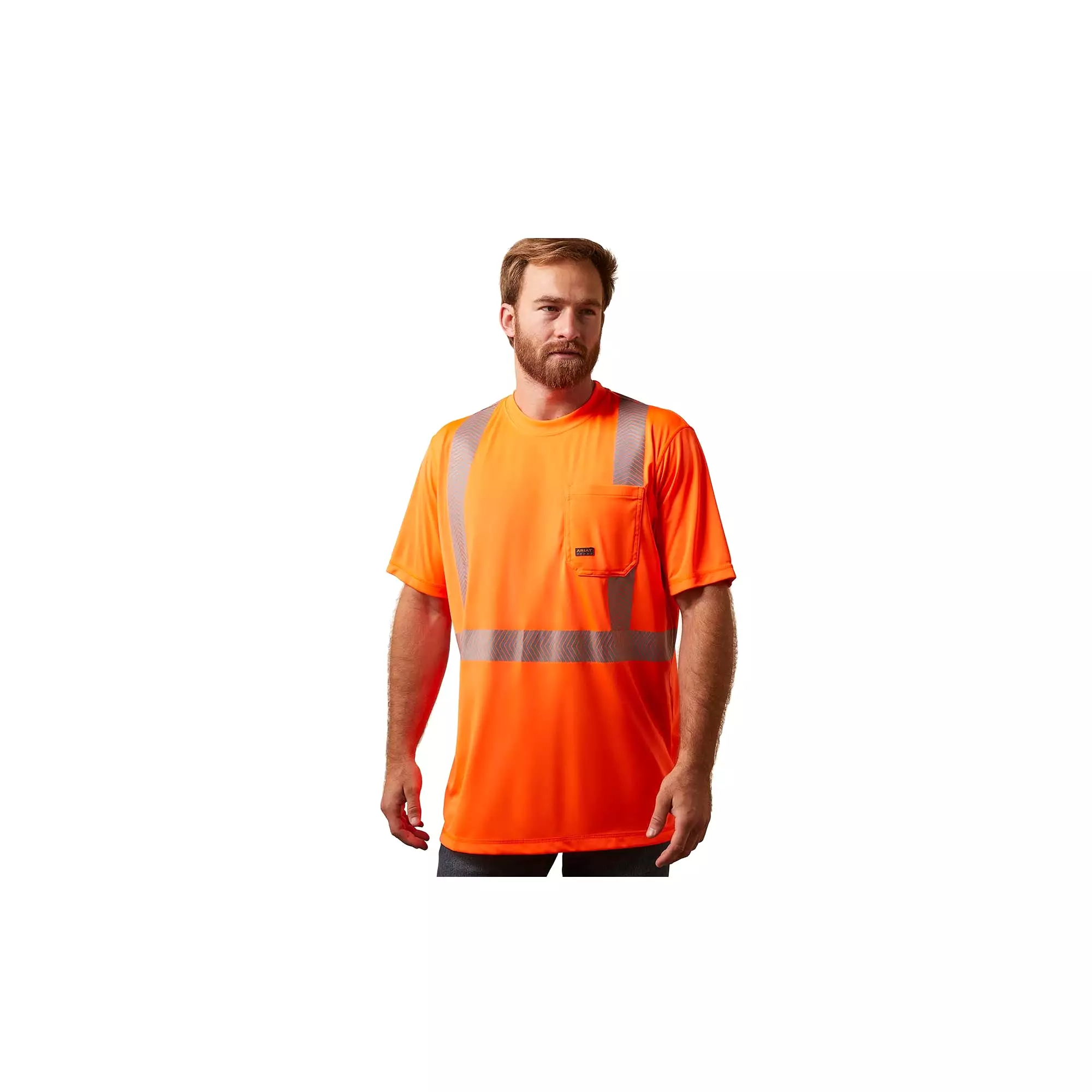 Ariat Hi-Vis ANSI T-Shirt - Short Sleeve - Hi Vis Orange