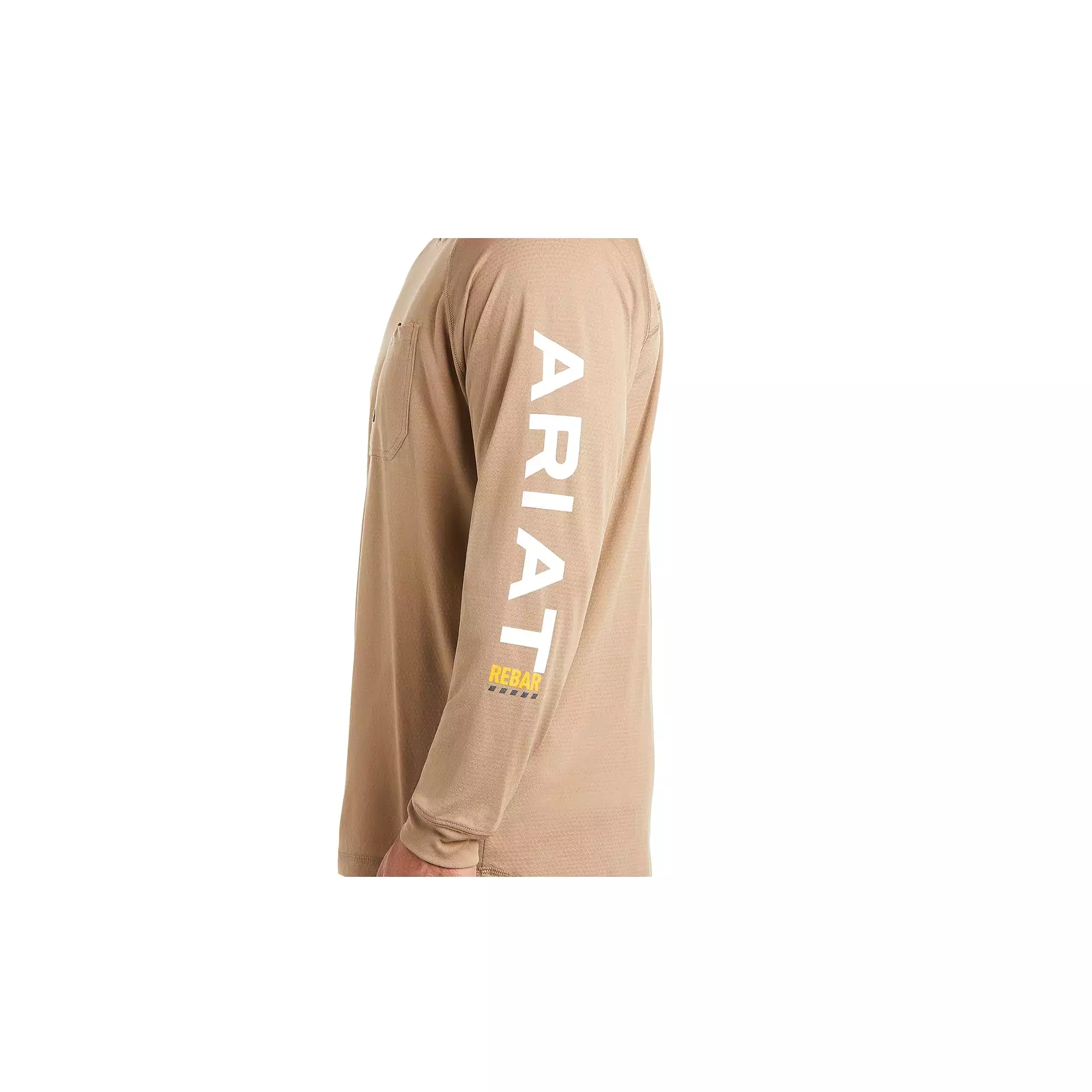 Ariat Khaki HeatFighting Rebar LS T-Shirt