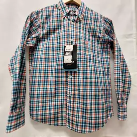 Ariat Majolica Blue Plaid Shirt for Boys