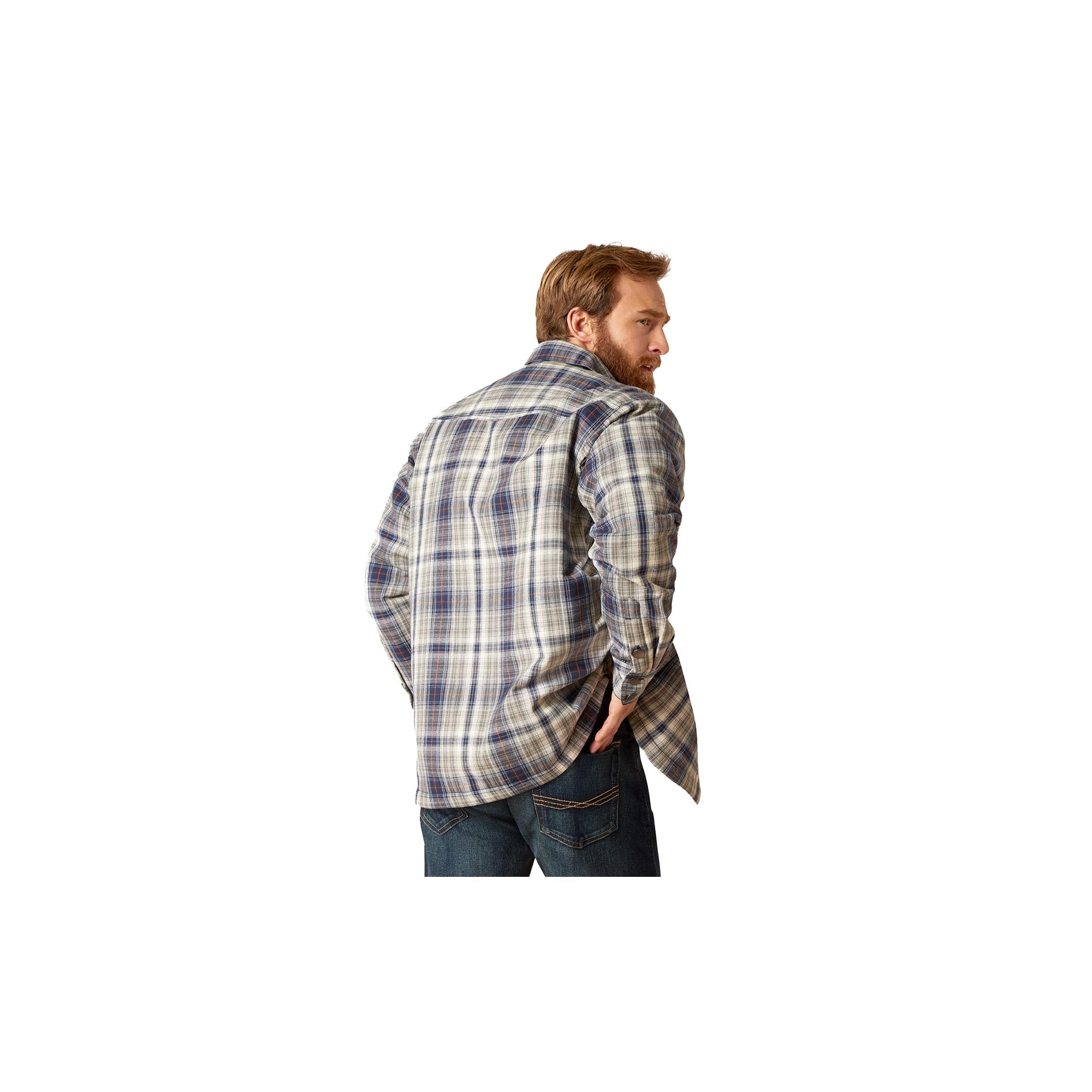 Ariat Retro Shirt Jacket Iron Heather