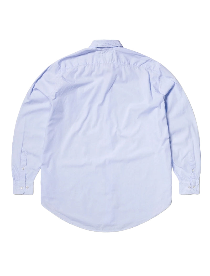 Aries Blue Striped Poplin Shirt for Women