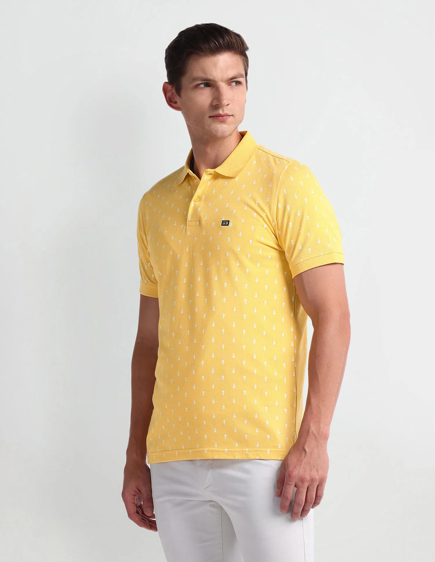 All Over Arrow Sport Regular Printed Polo Shirt