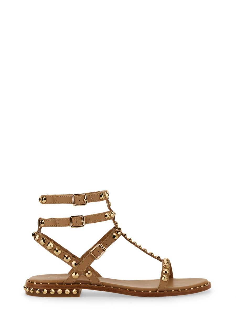 ASH Leather Sandal - Playful and Stylish