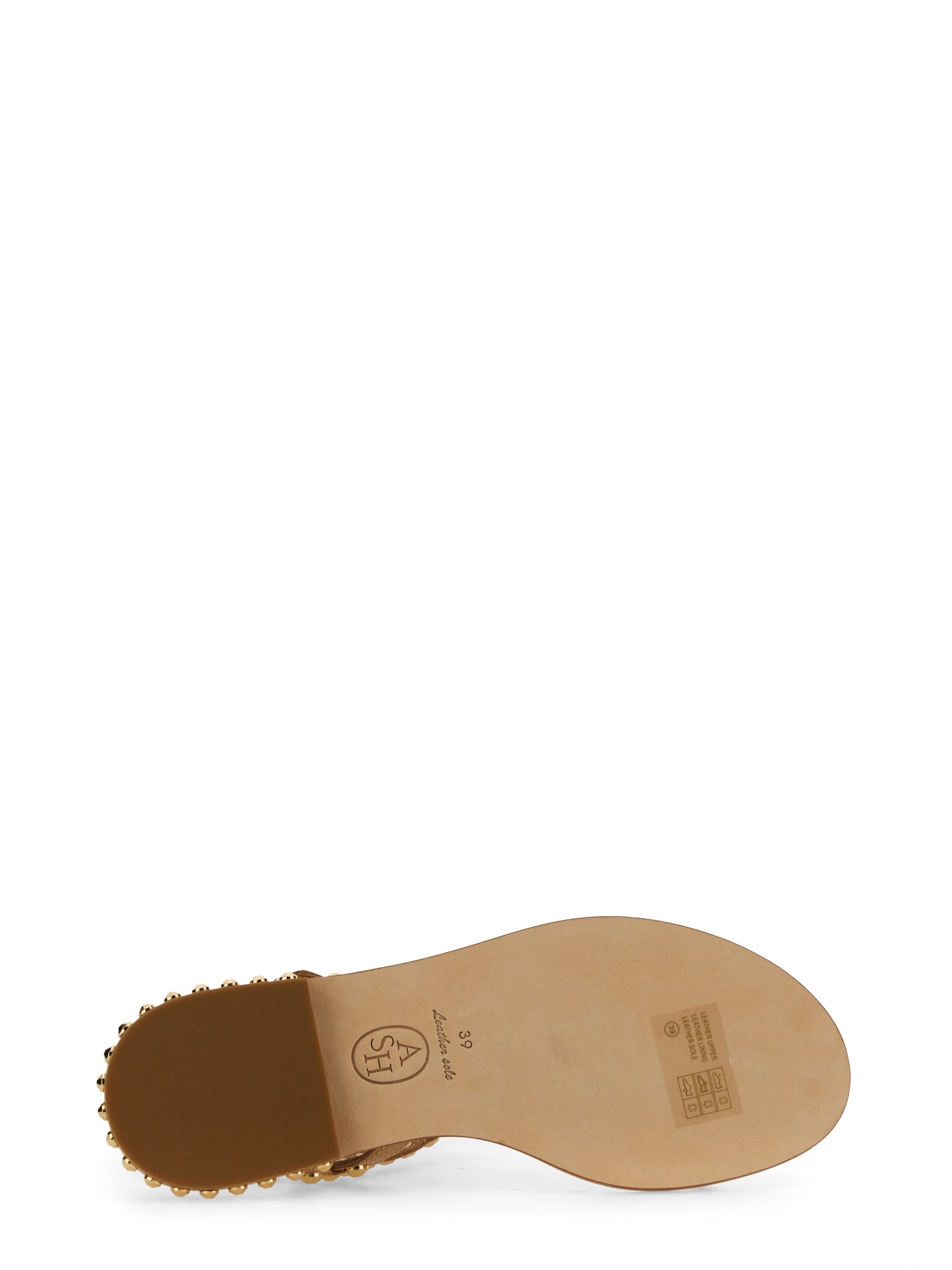 ASH Leather Sandal - Playful and Stylish