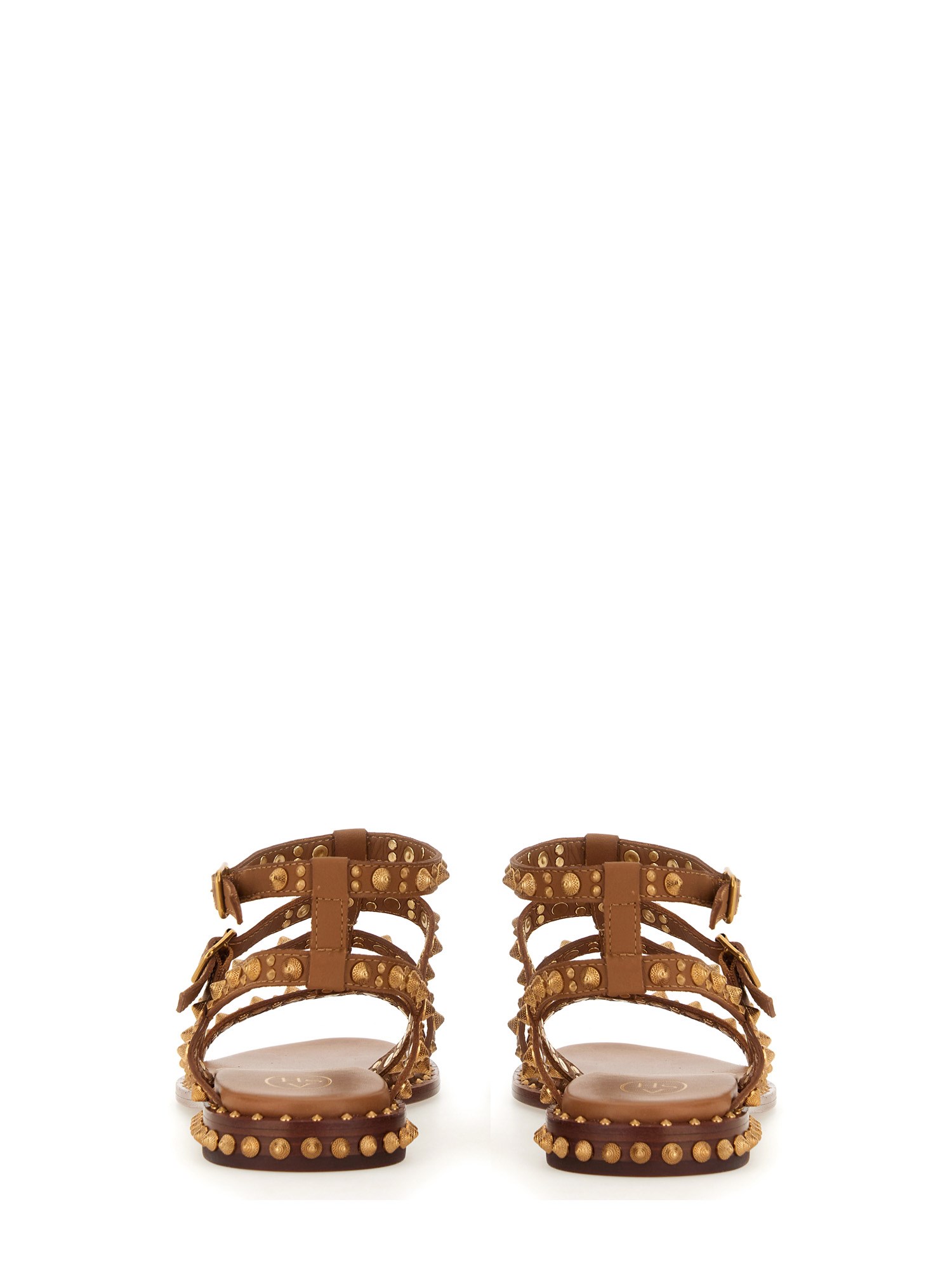 ASH STUDDED LEATHER SANDAL