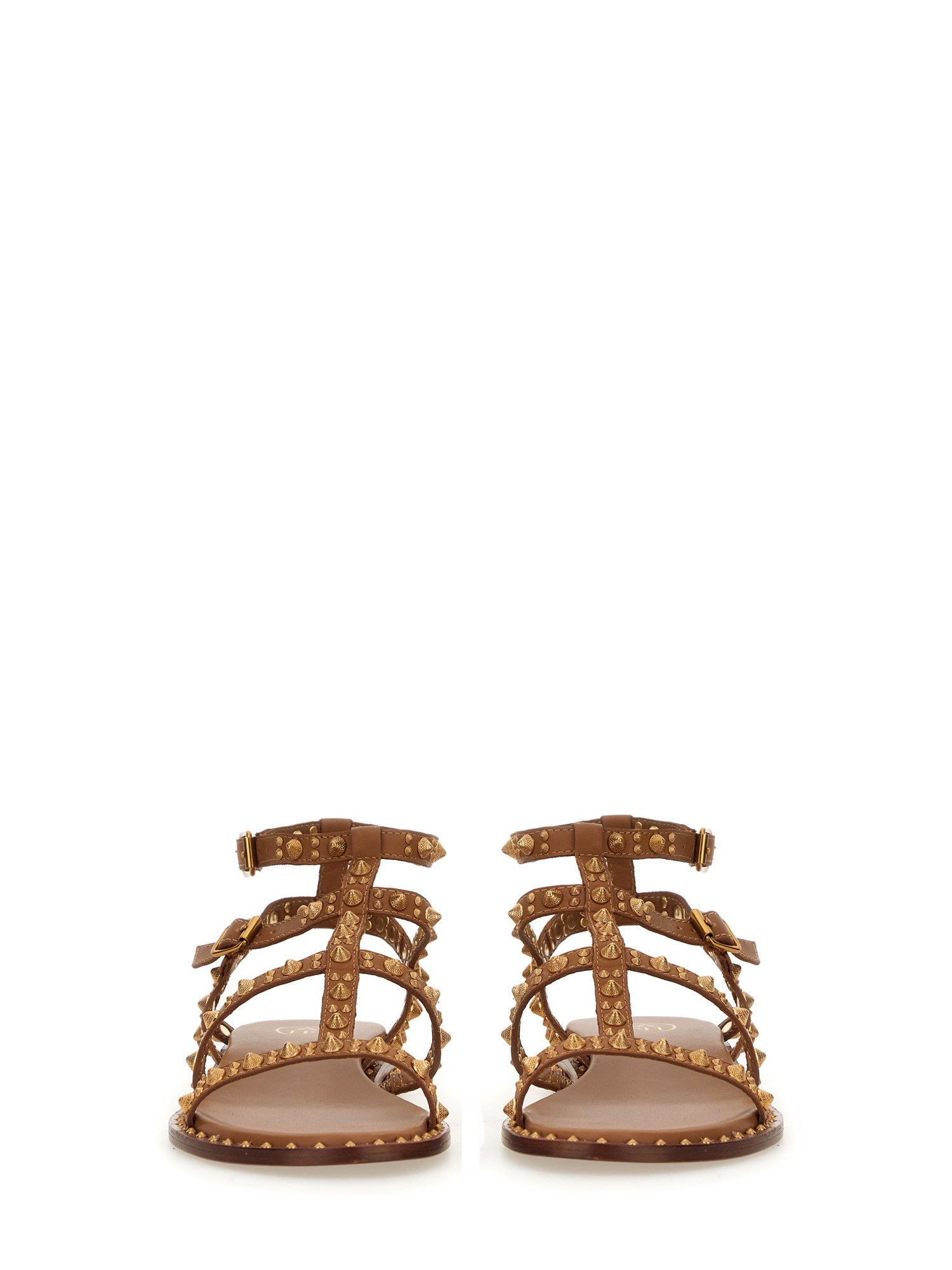 ASH STUDDED LEATHER SANDAL