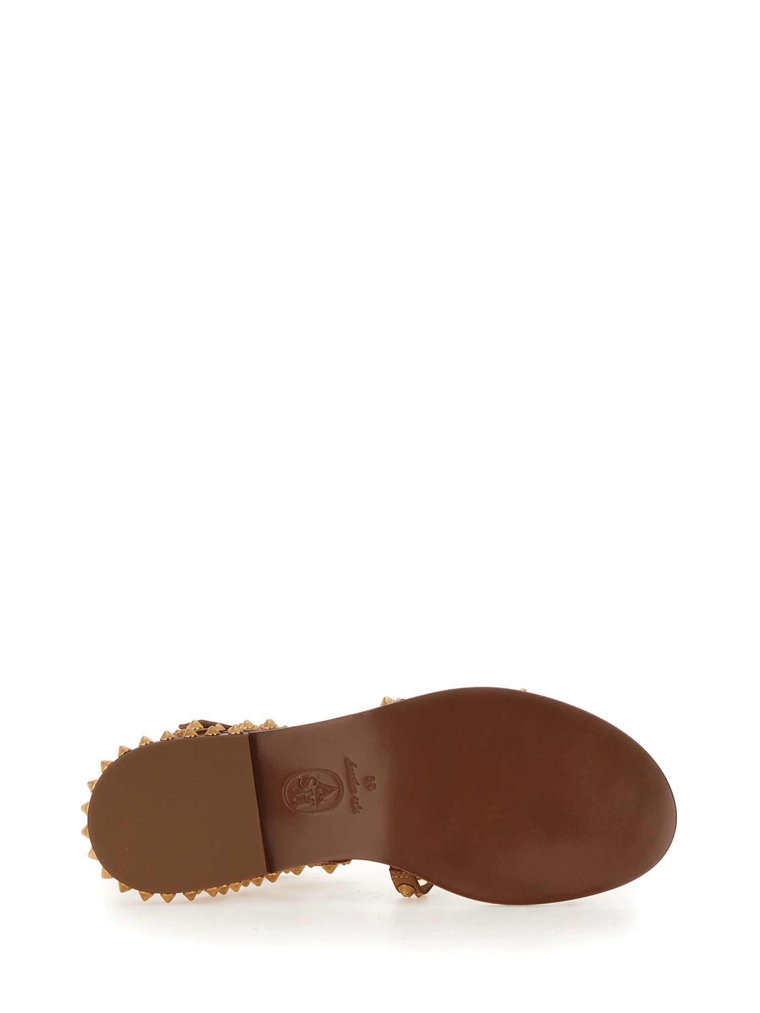 ASH STUDDED LEATHER SANDAL