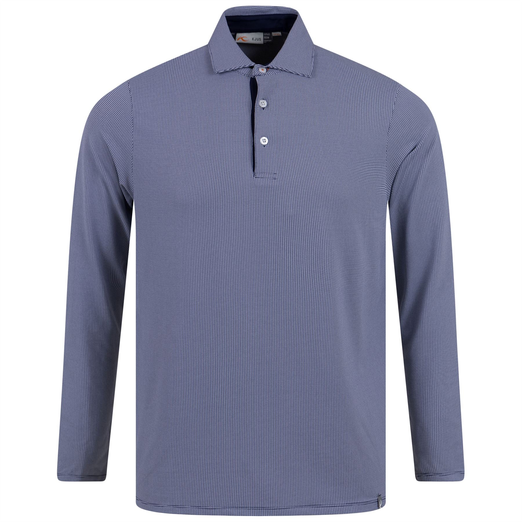 Ashton Atlanta Blue Polo - Luxe Tech Long Sleeve Chattanooga