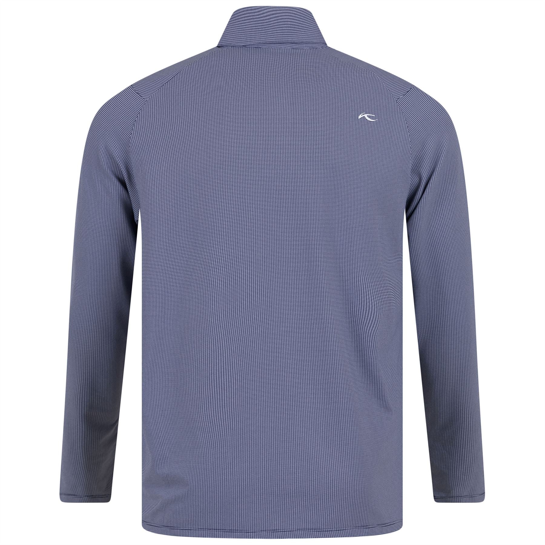 Ashton Atlanta Blue Polo - Luxe Tech Long Sleeve Chattanooga