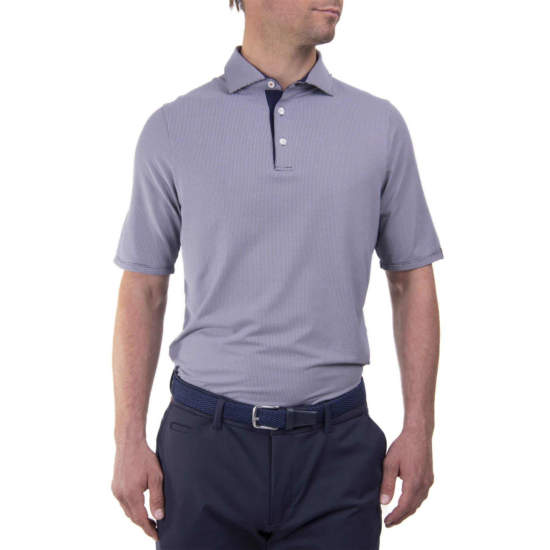 Ashton Luxe Tech Polo - Atlanta Blue, 2024