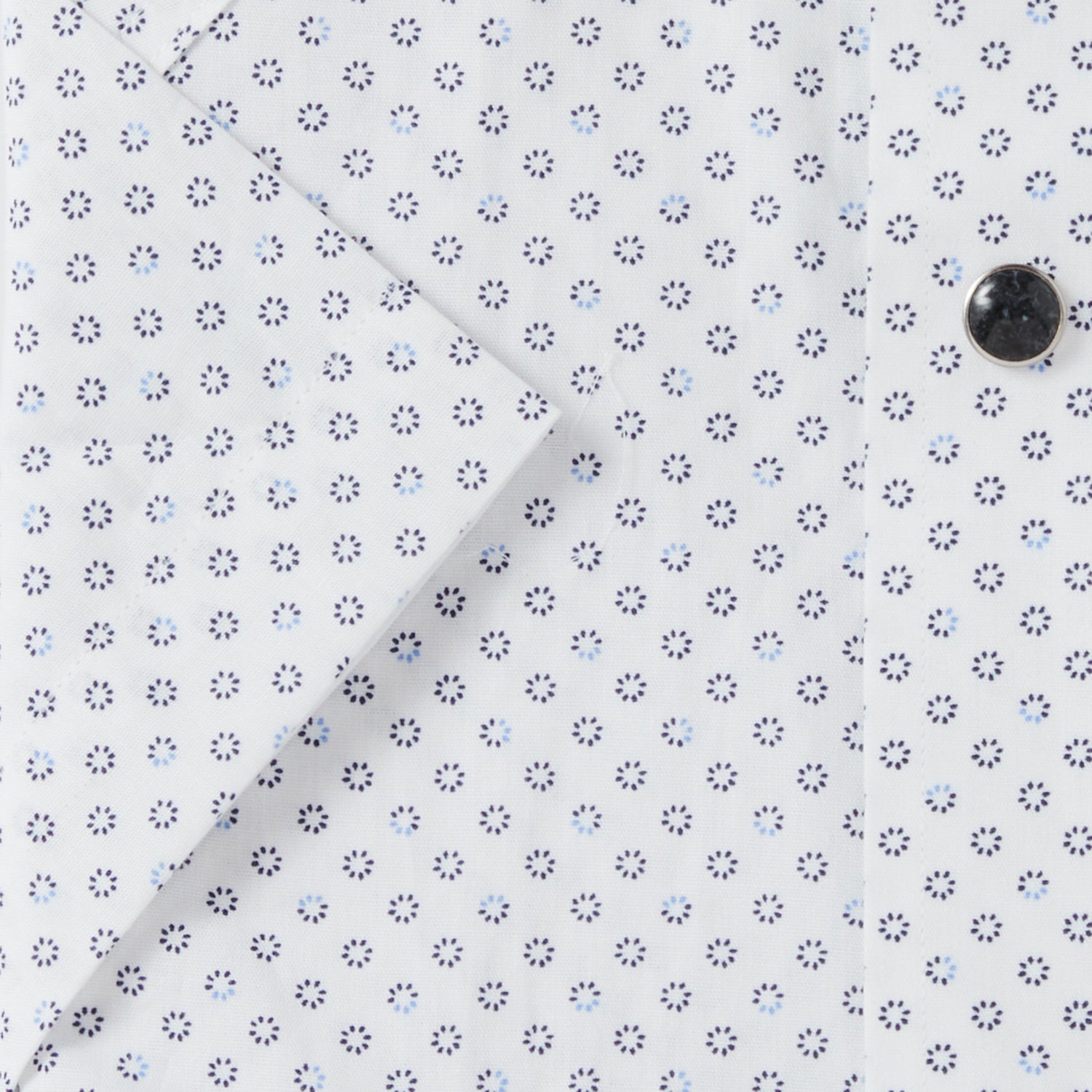 Austin Blue and Navy Circle Print