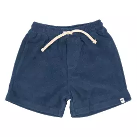 Baby Track Shorts - Denim